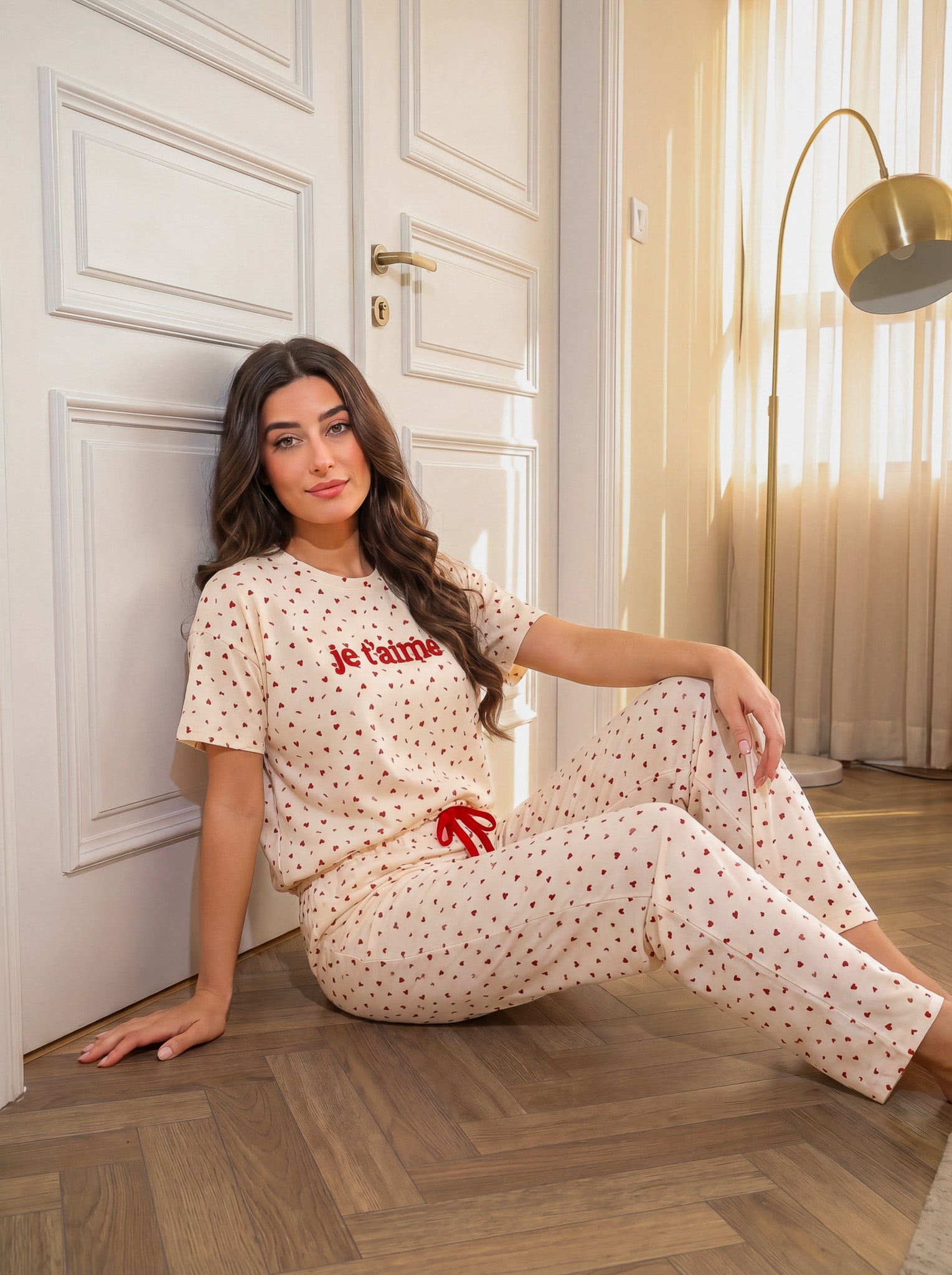 "Je taime" Pajama Set