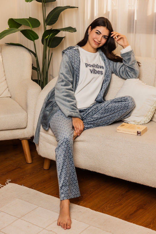 3-piece pajamas "POSITIVE"