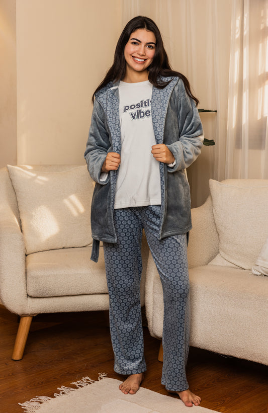 3-piece pajamas "POSITIVE"