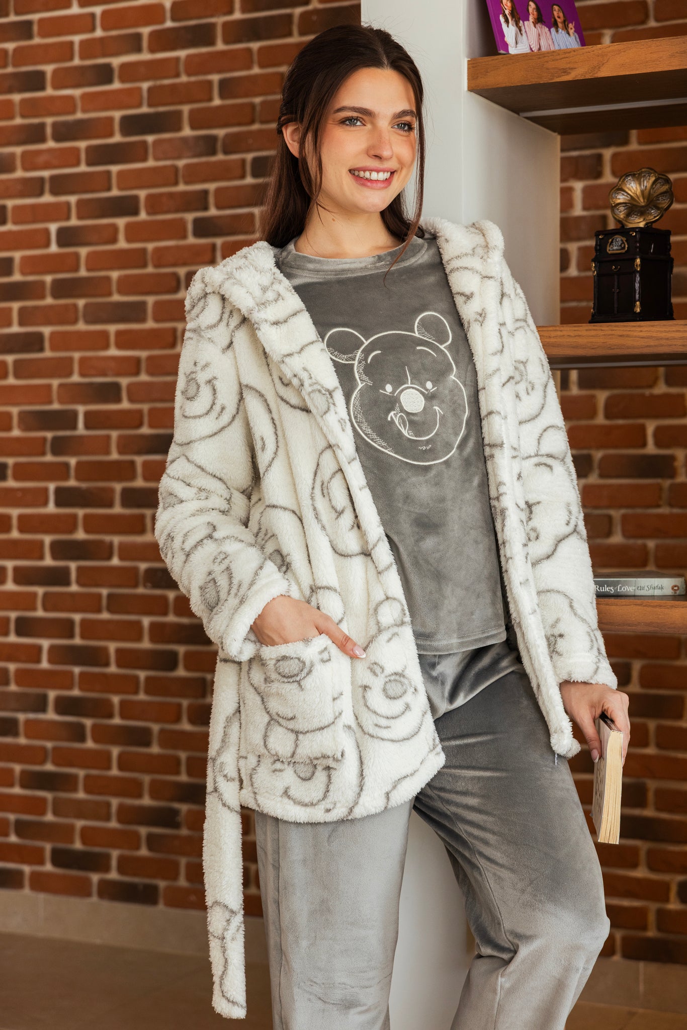 "winnie" 3Pcs Pajama Set