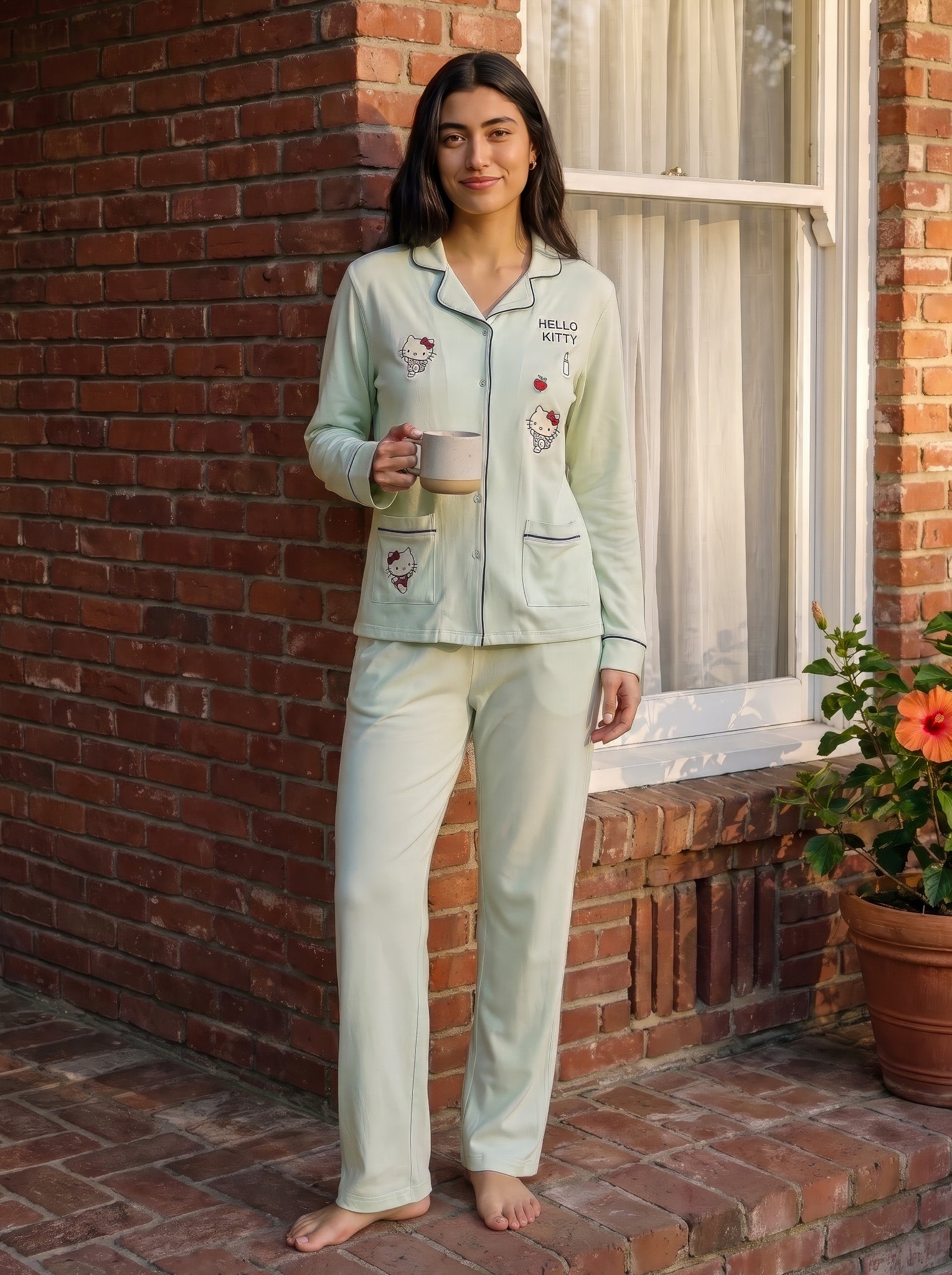 "kitty" Pajama set