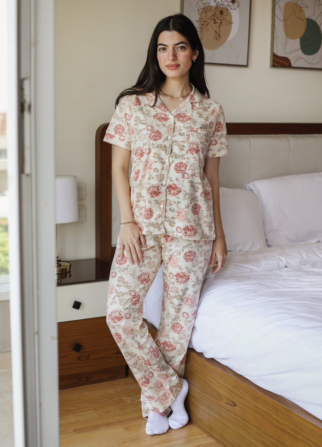 Rose Whisper Pajama Set