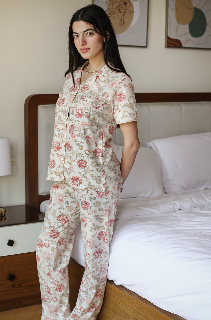Rose Whisper Pajama Set