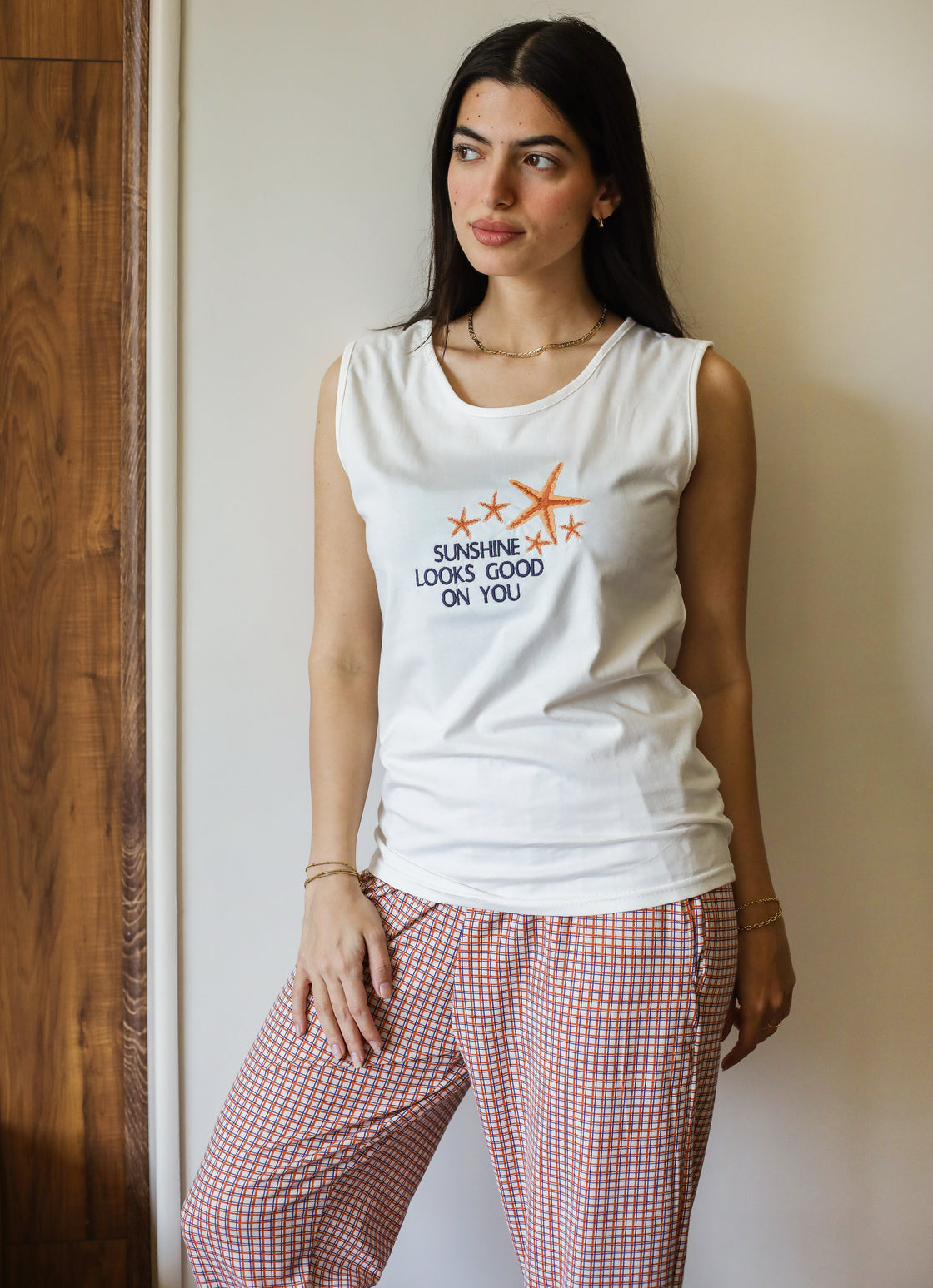 "SUNSHINE" 3Pcs pajama set