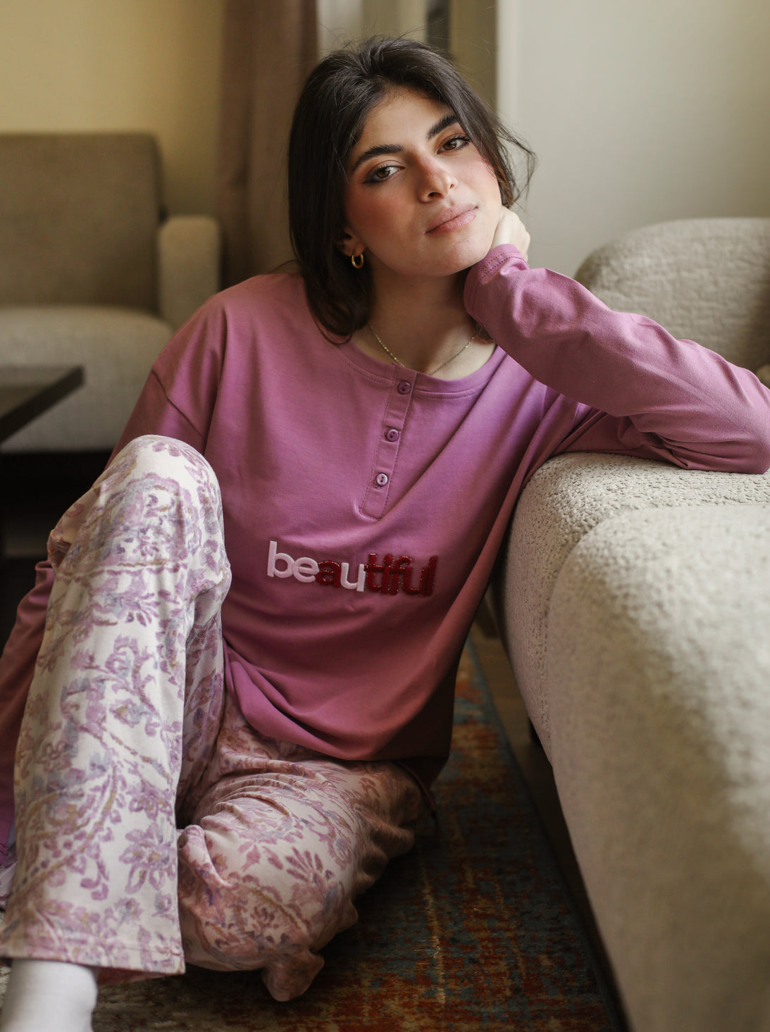 beautiful pajama set