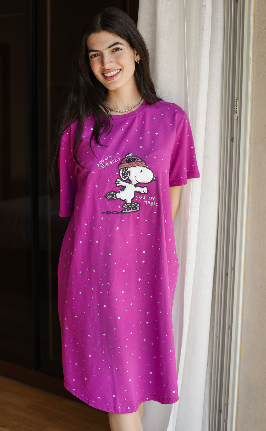 "Snoopy Stars" NightShirt