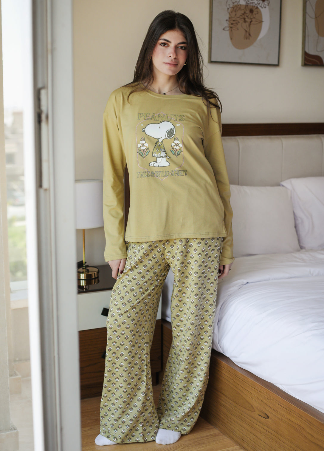 "Peanuts" pajama set