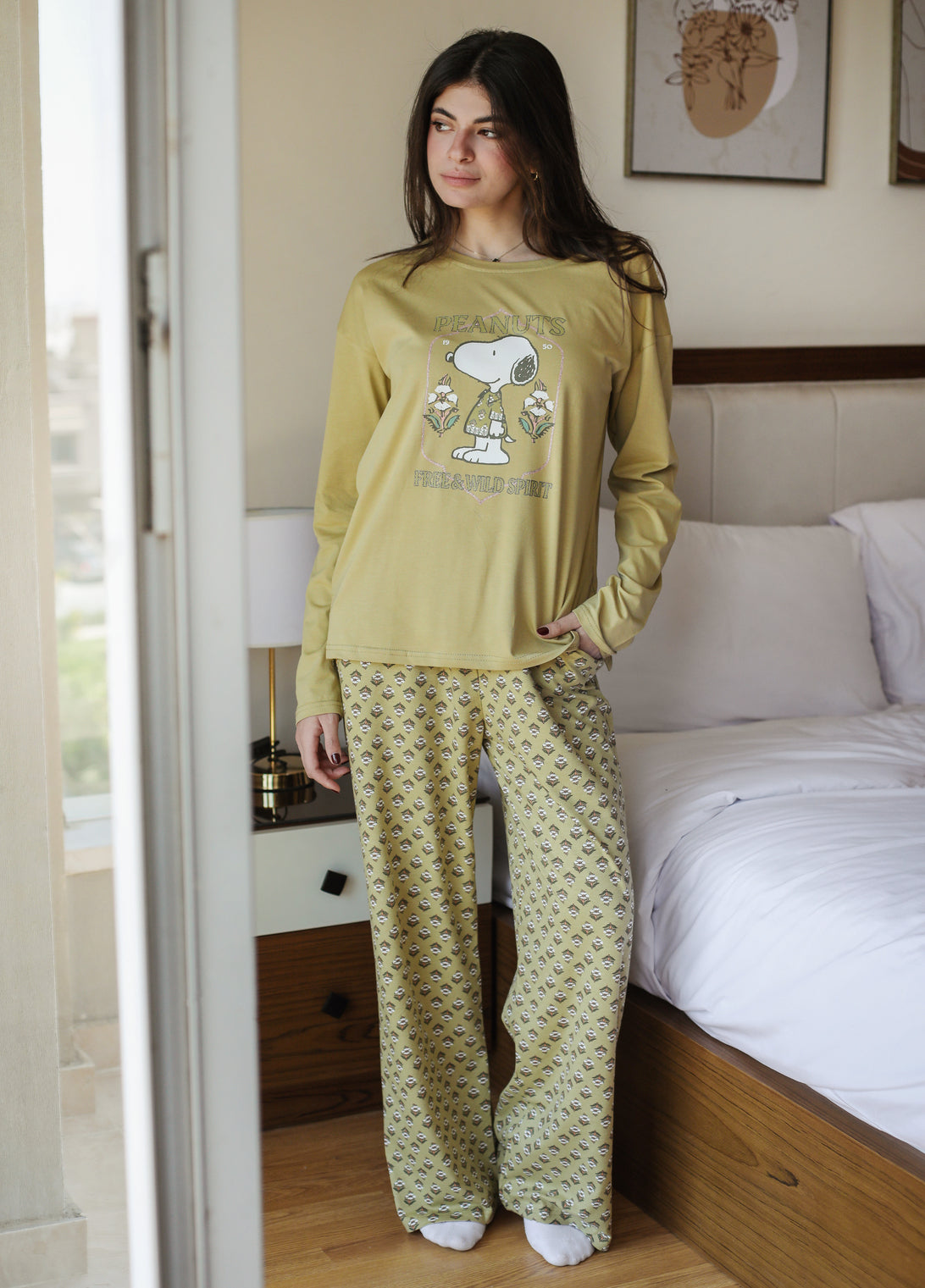 "Peanuts" pajama set