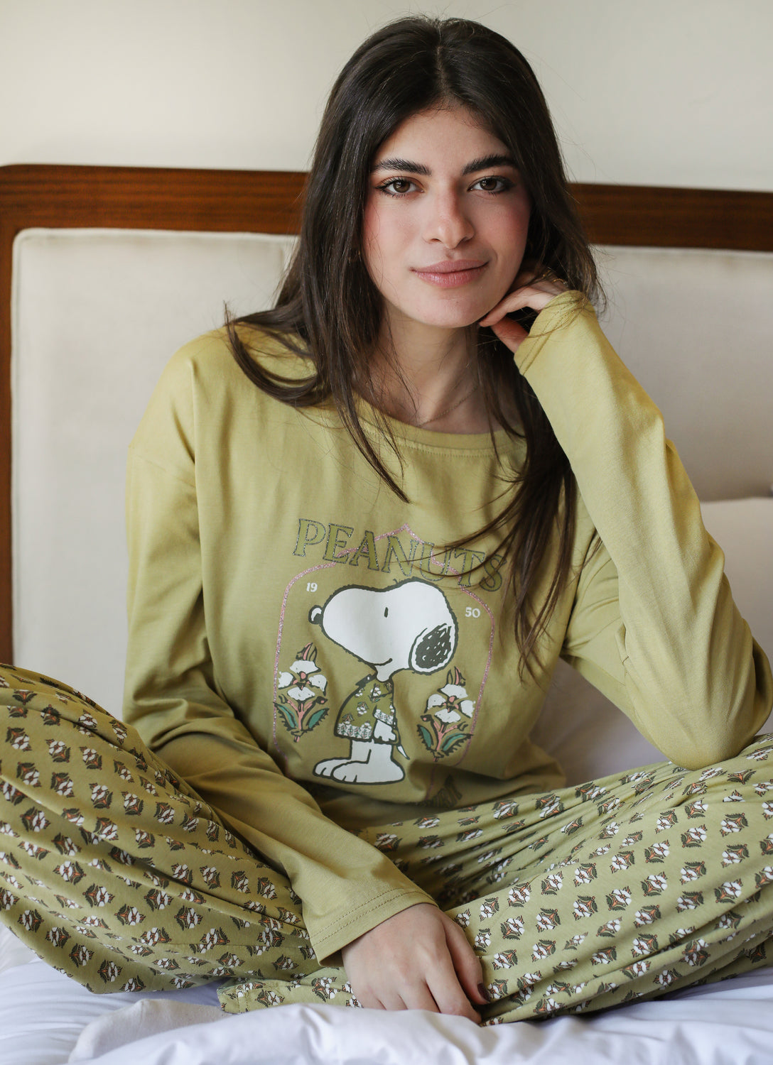"Peanuts" pajama set
