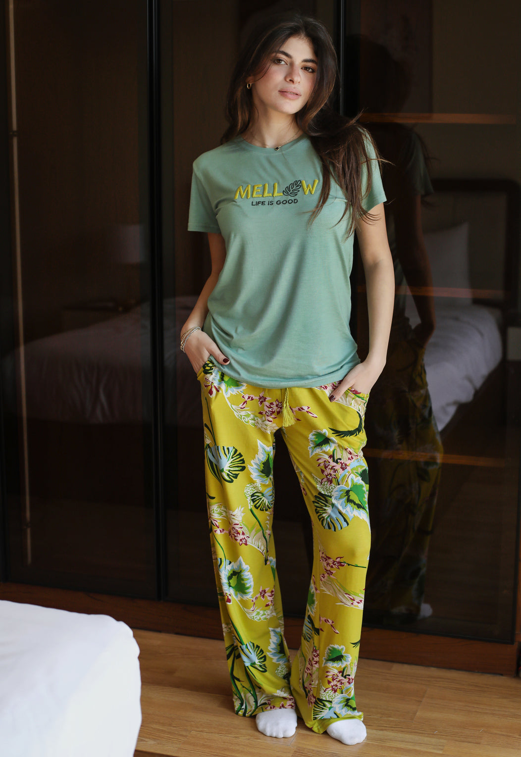 Mellow Bloom Pajama Set