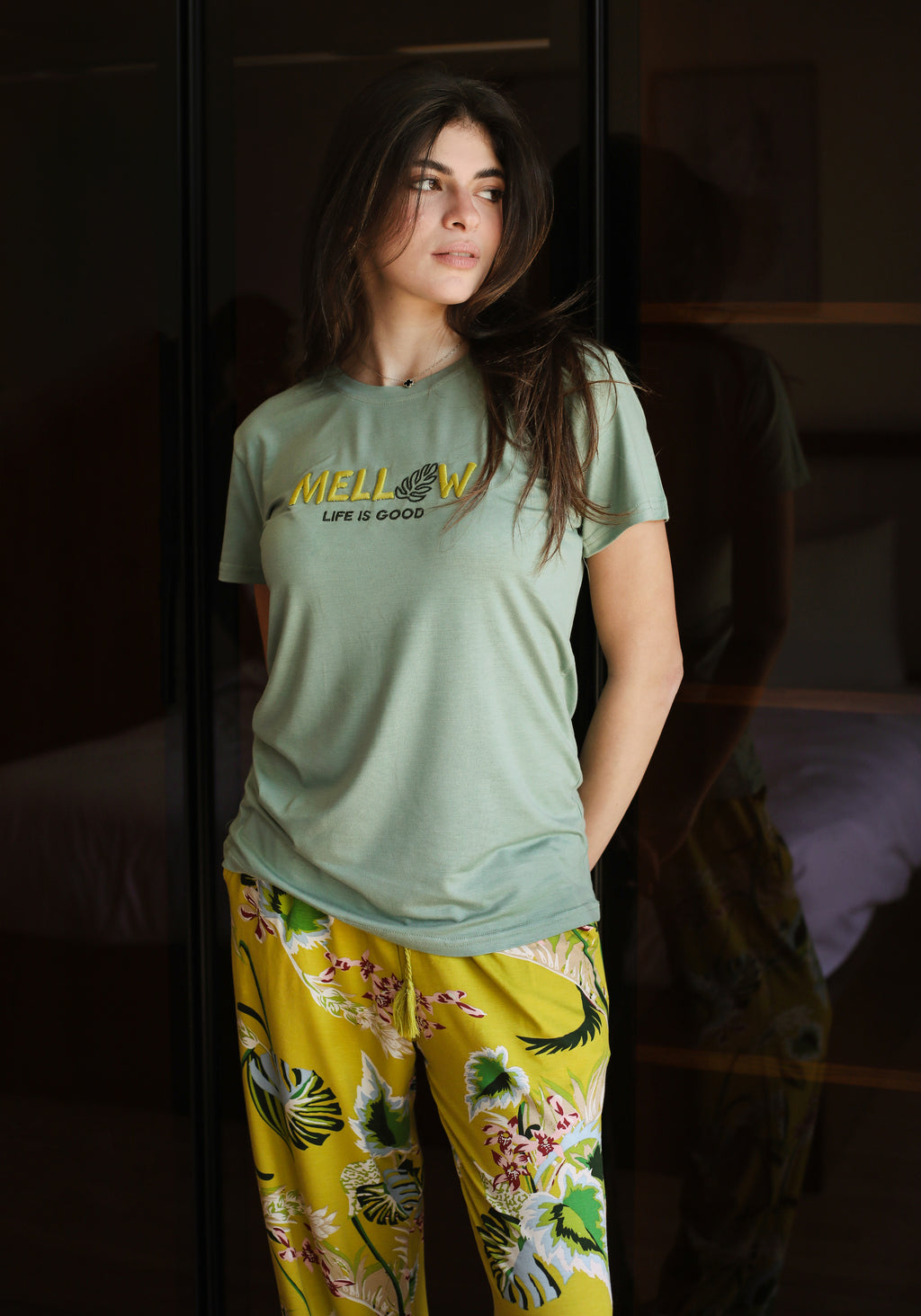 Mellow Bloom Pajama Set