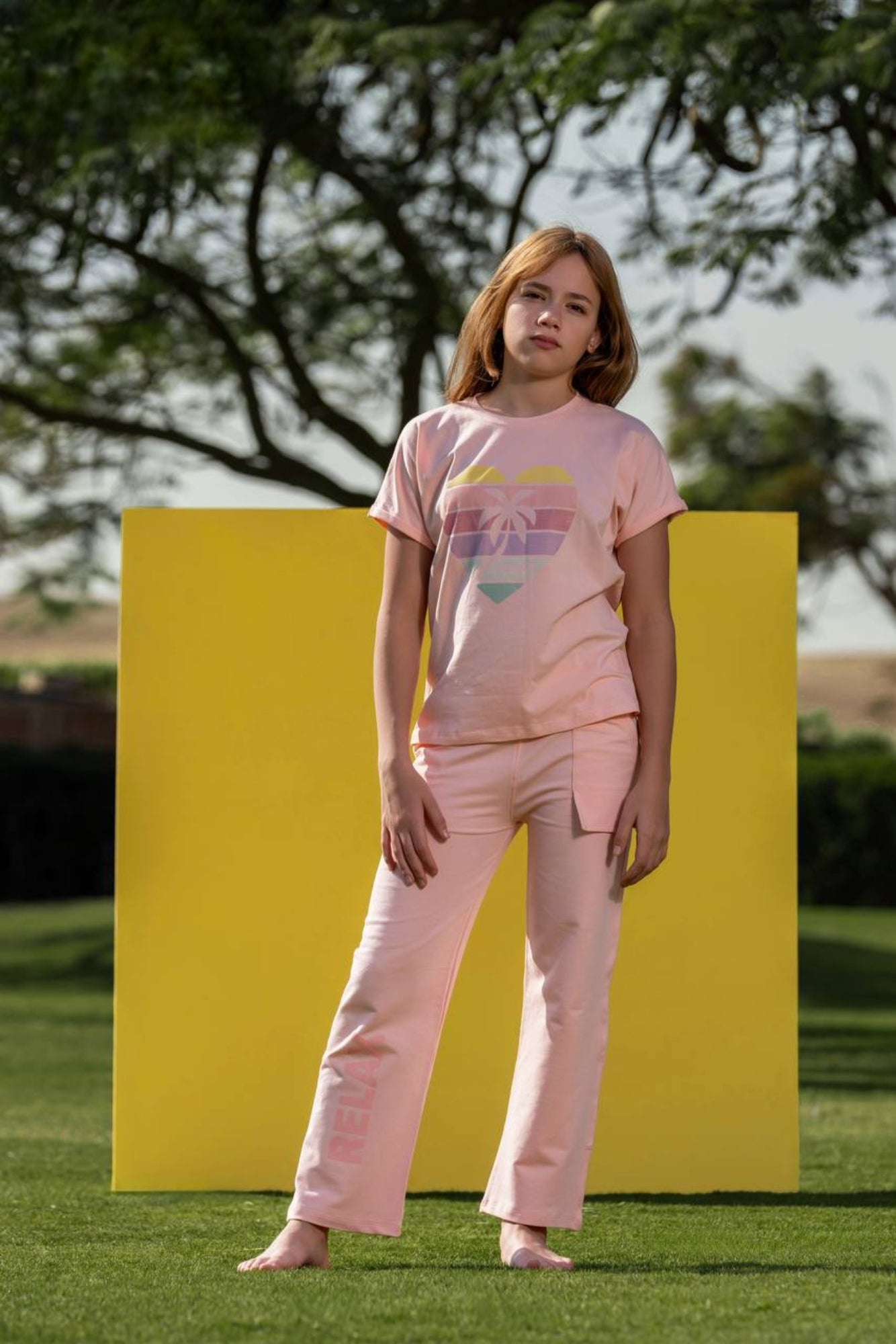 "Palm Tree" Pajama Set