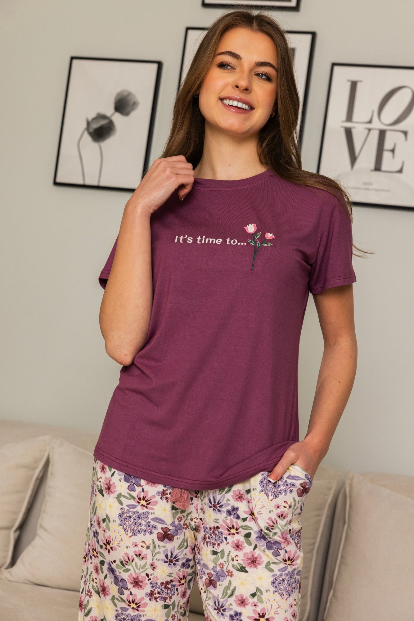 "it's time to" Pajama set