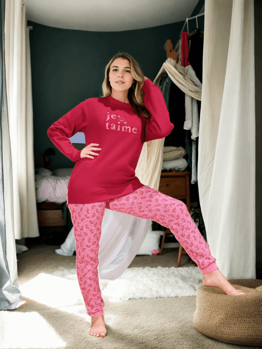 Girls pajamas "I love you"