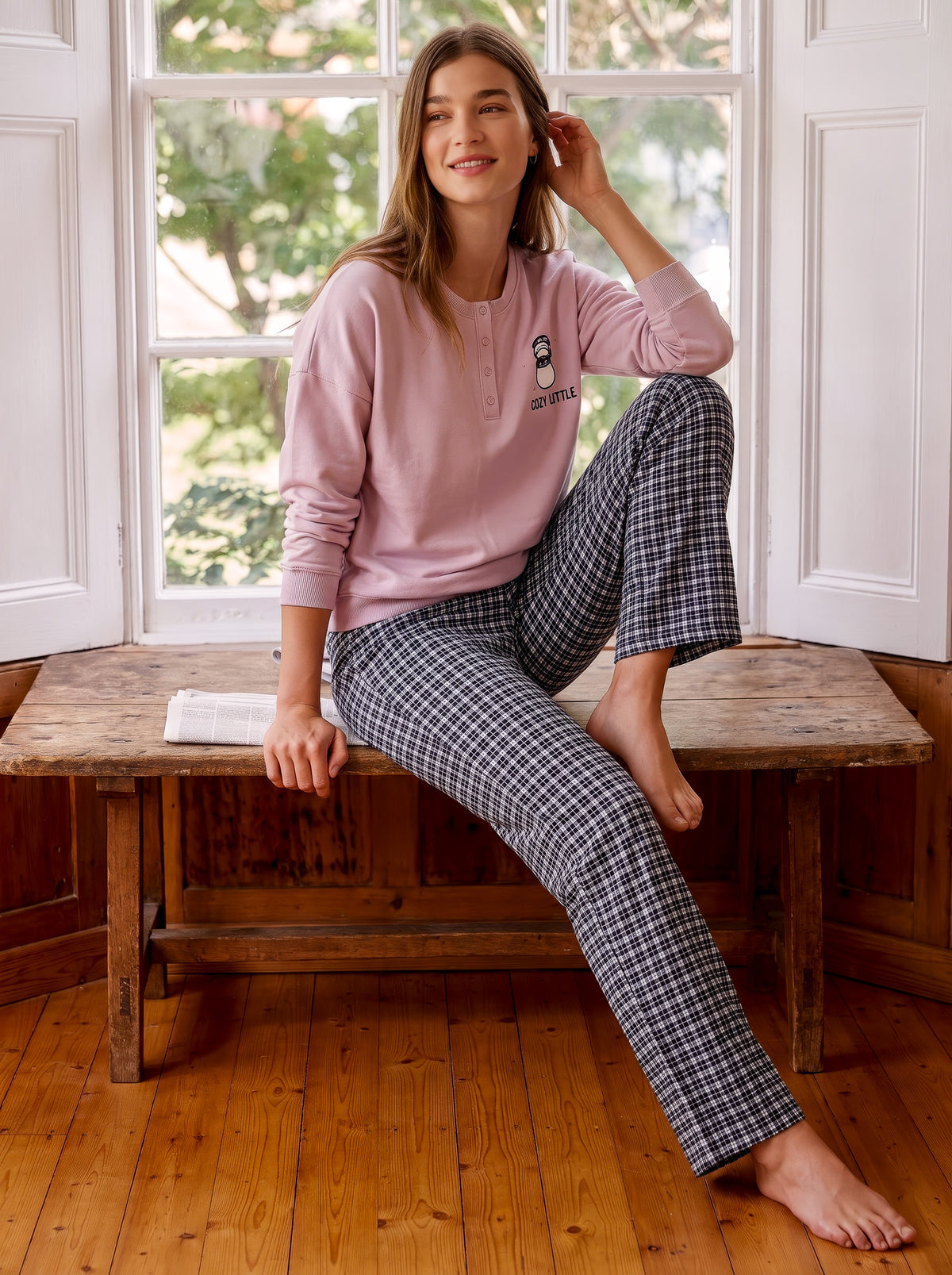 "Cozy Little" Pajama Set