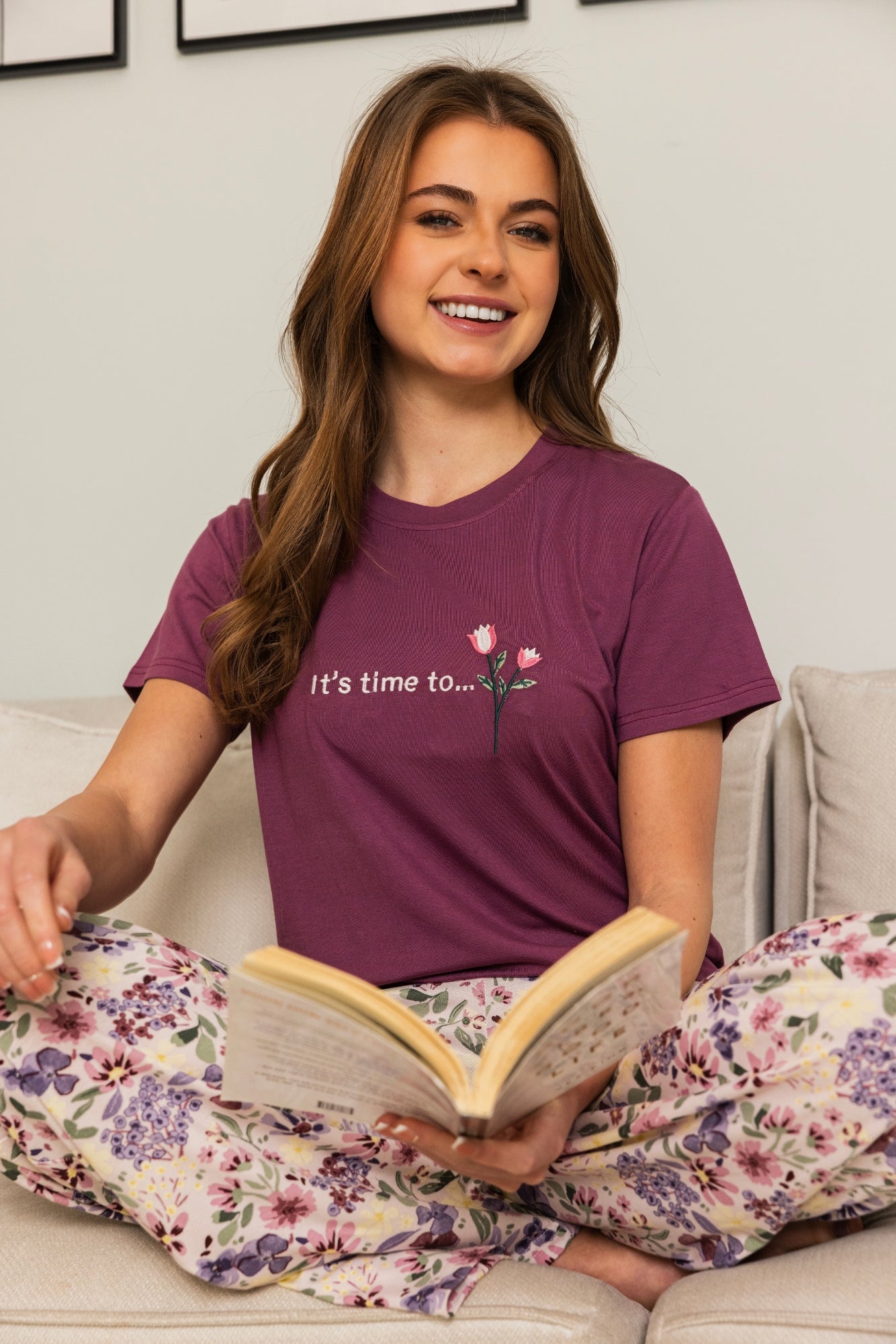 "it's time to" Pajama set
