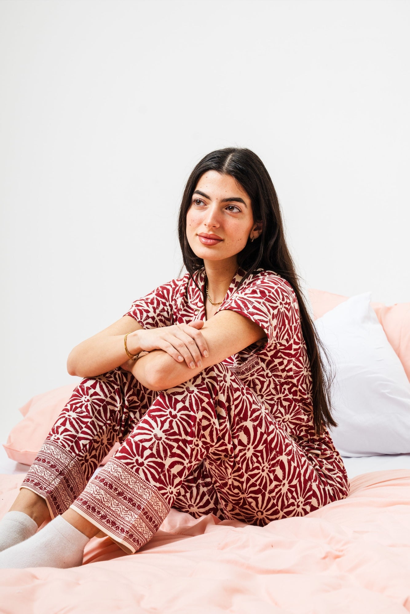 Ruby Bloom Pajama Set