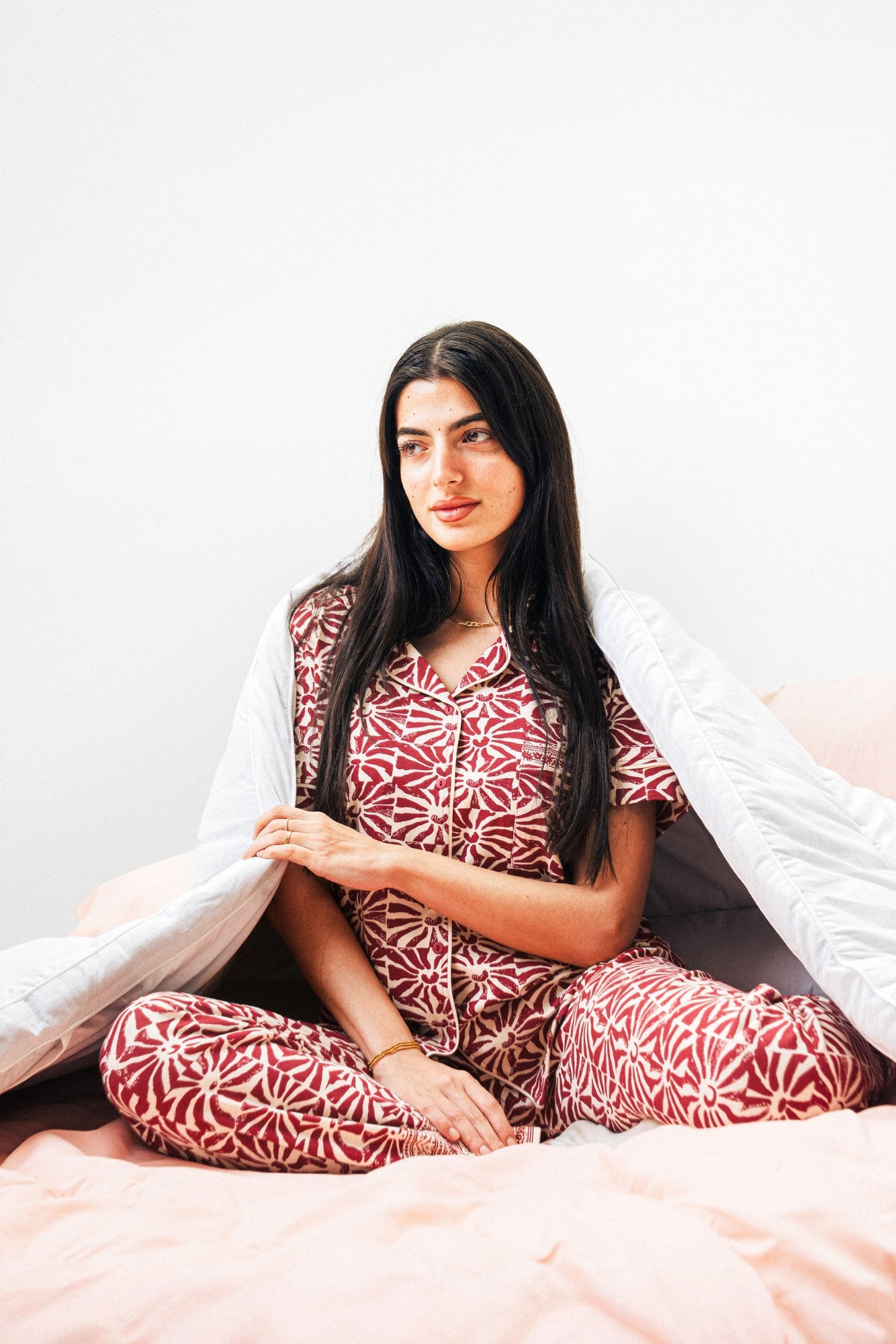 Ruby Bloom Pajama Set