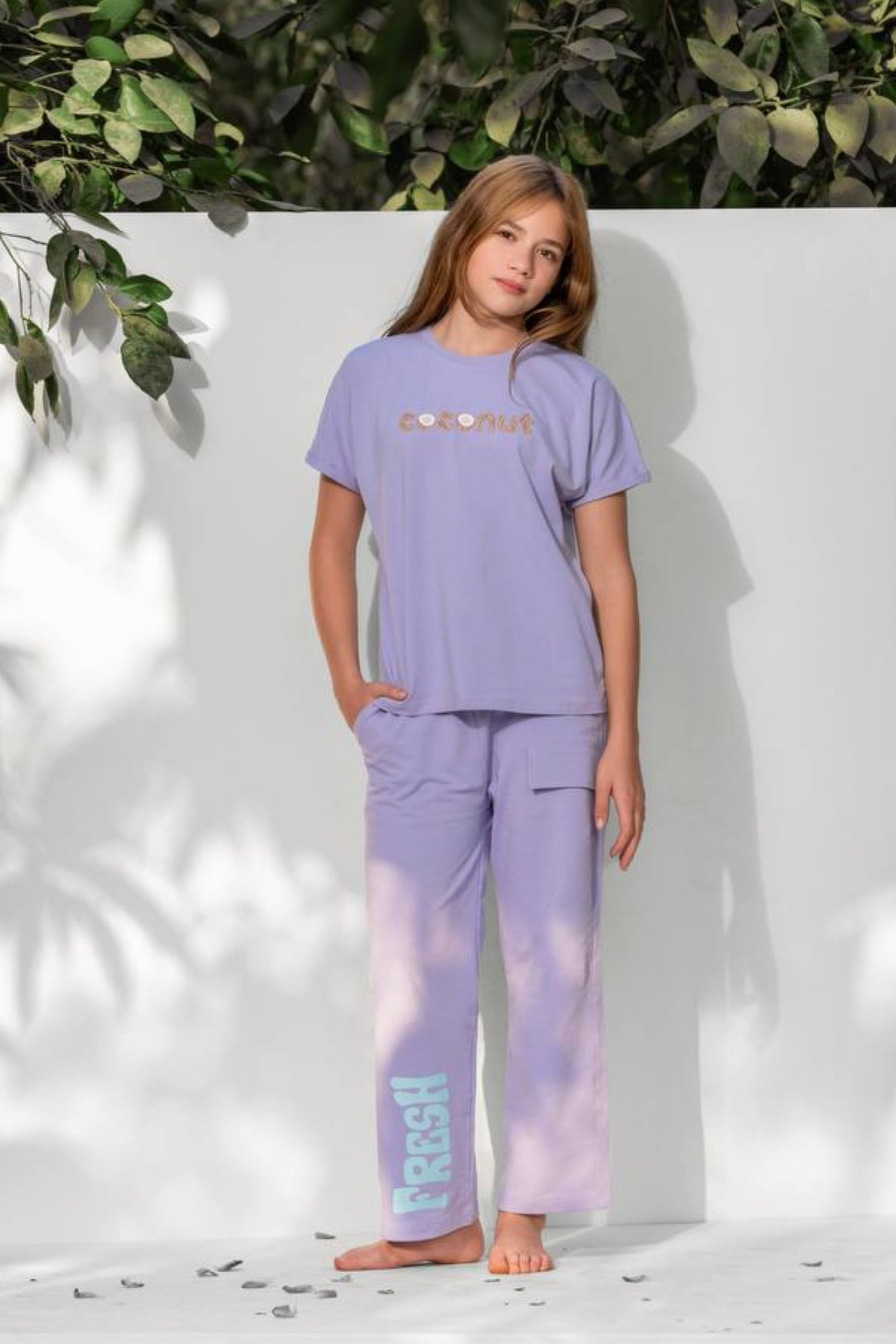 "Coconut" Pajama Set