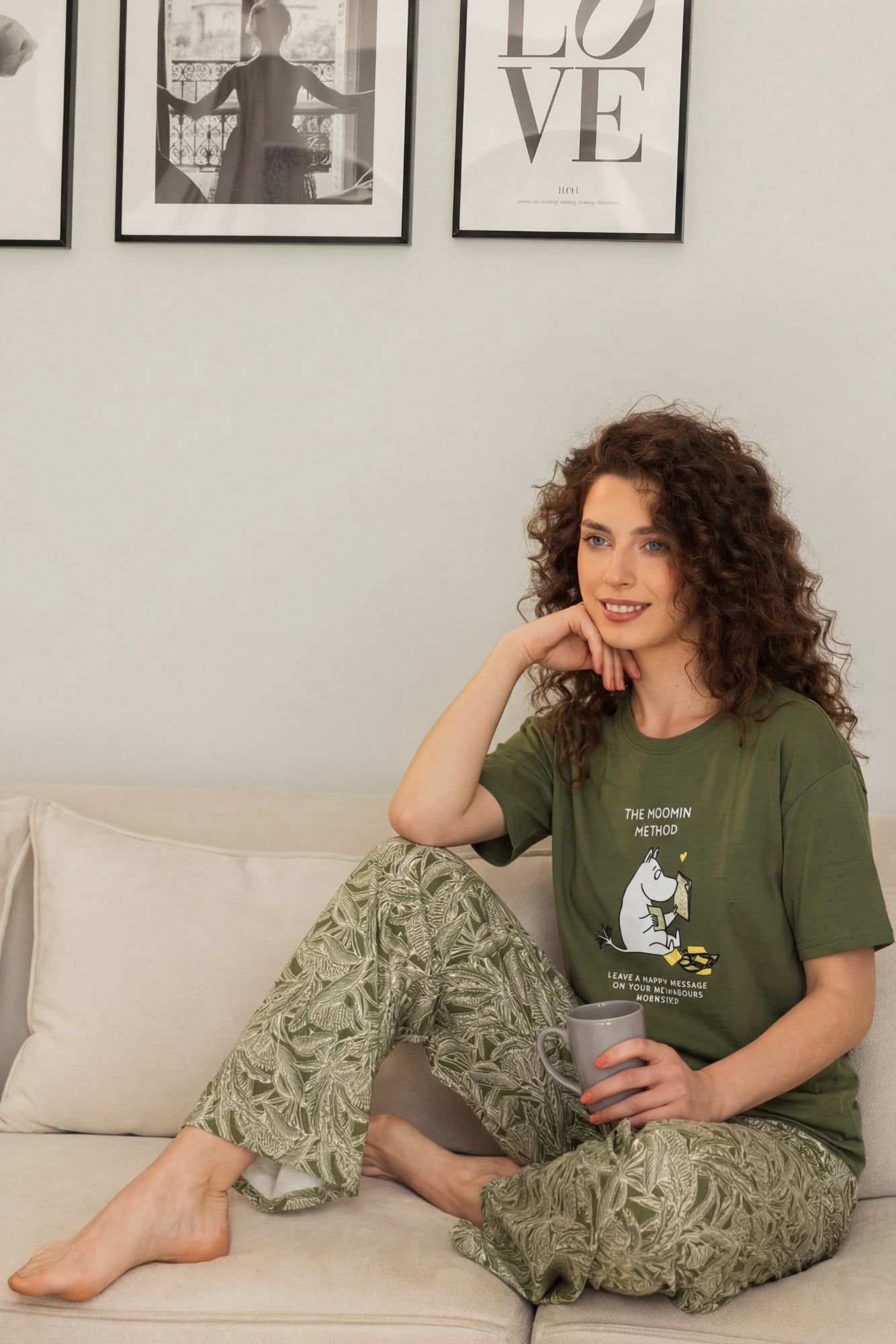 "The moomin" Pajama set