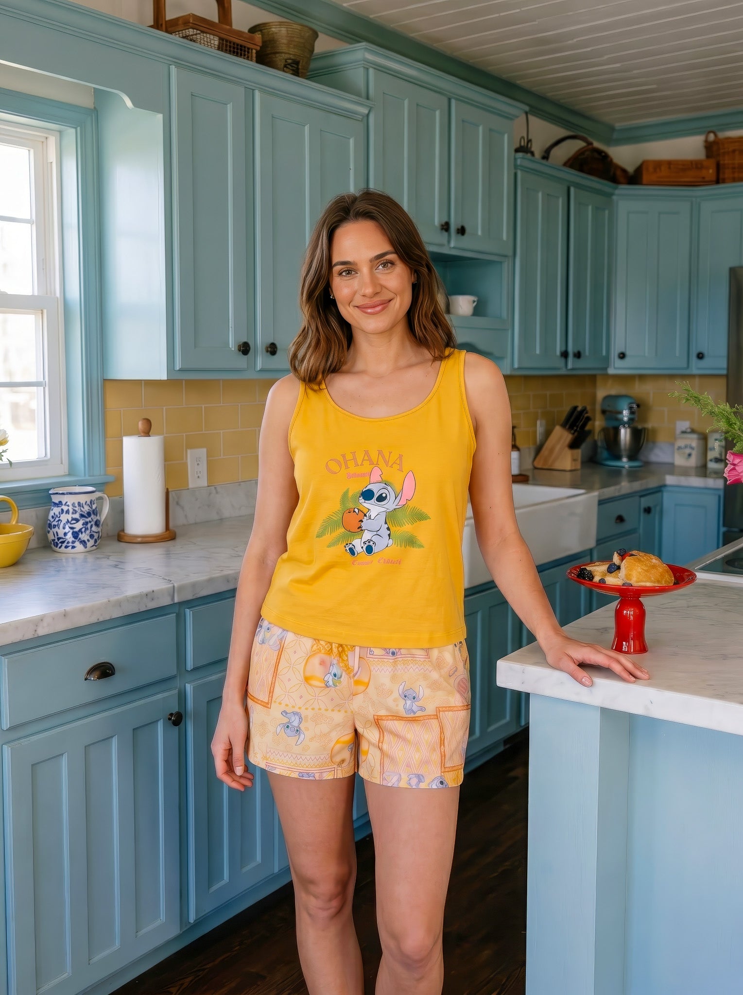 "OHANA" Pajama Short