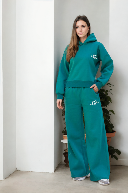 Sporty Hoodie Tracksuit