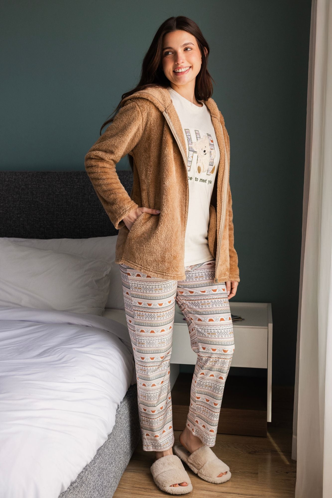 Bear" 3pcs pajama set