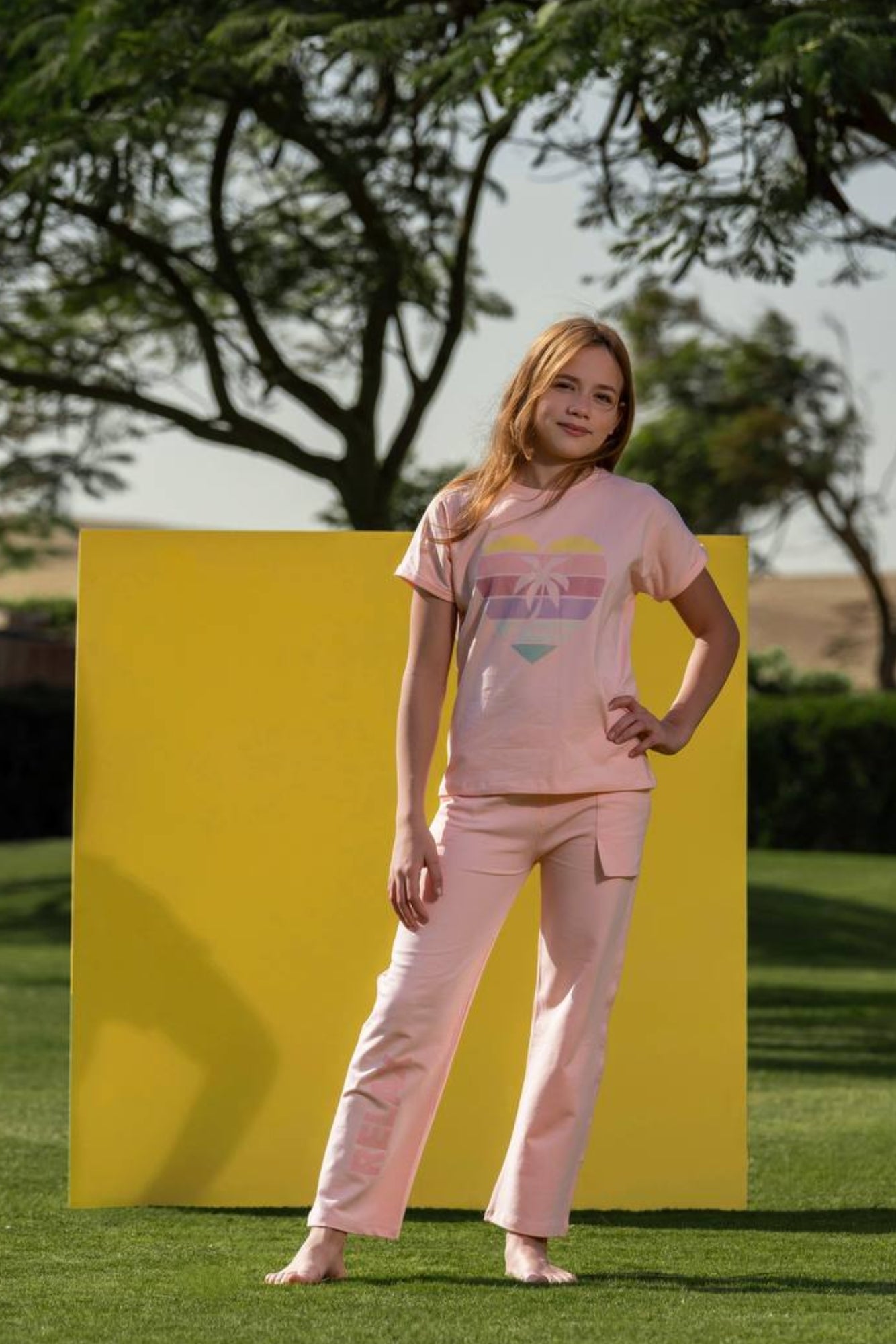 "Palm Tree" Pajama Set