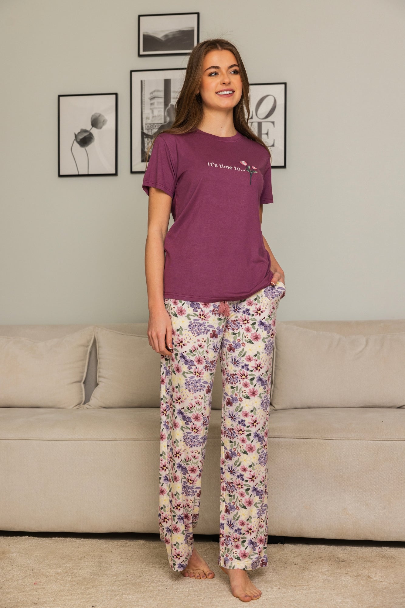 "it's time to" Pajama set