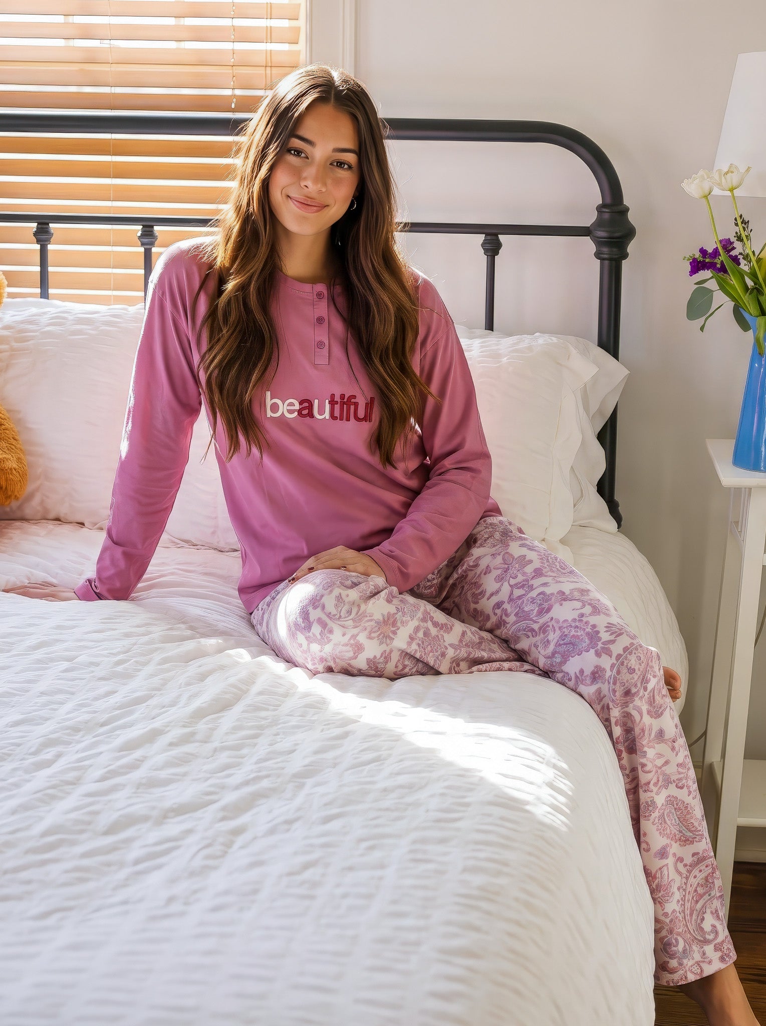beautiful pajama set