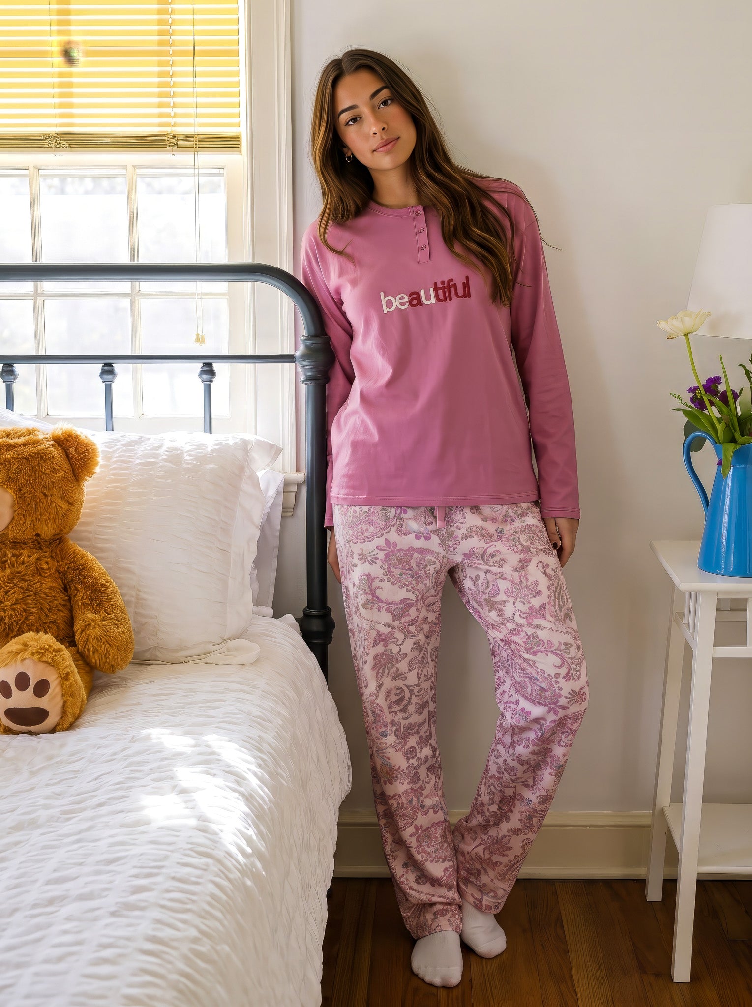 beautiful pajama set