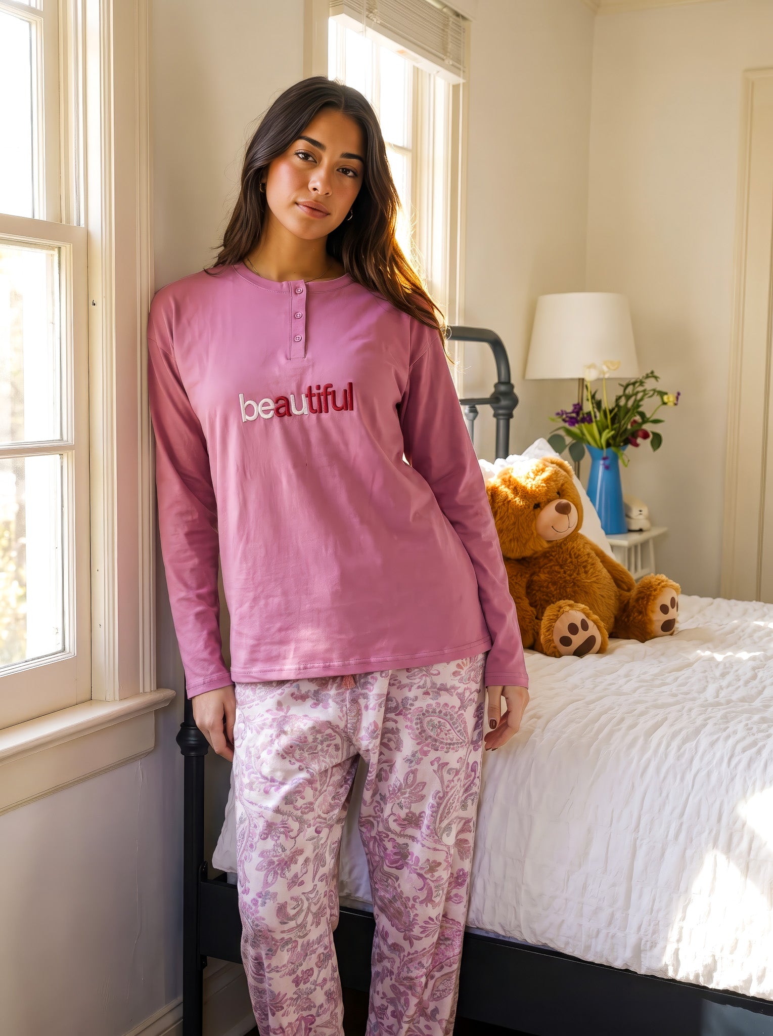 beautiful pajama set