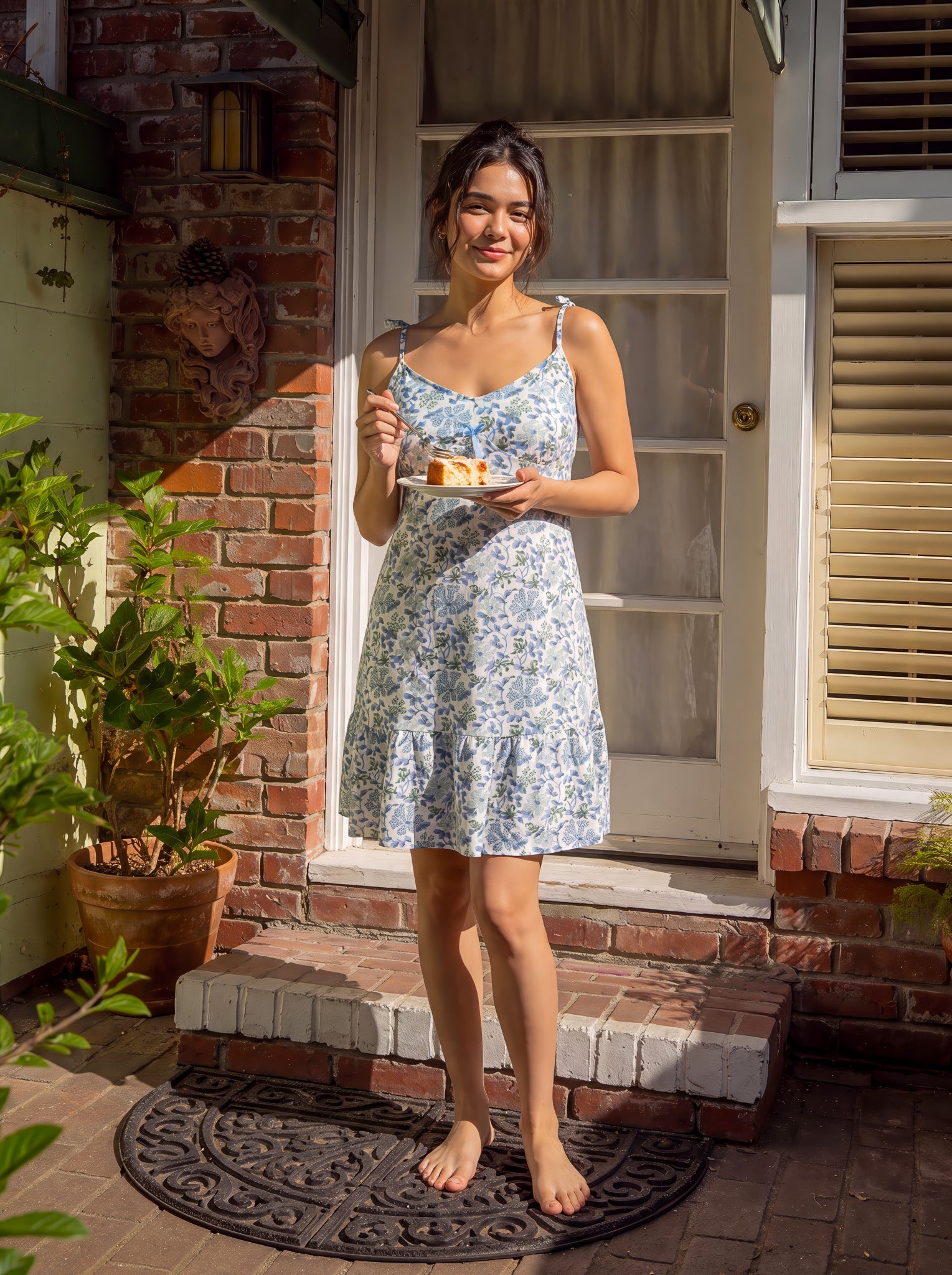 Blue Blossom Dress