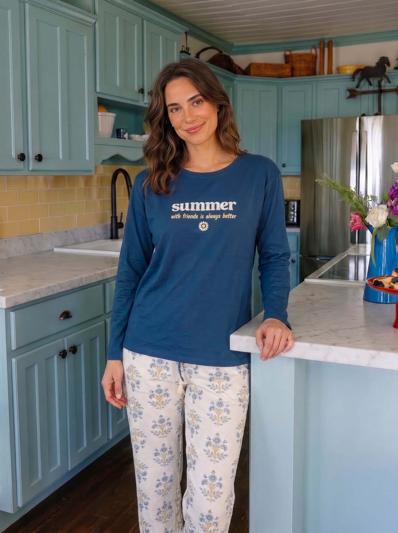 "Summer" Pajama Set