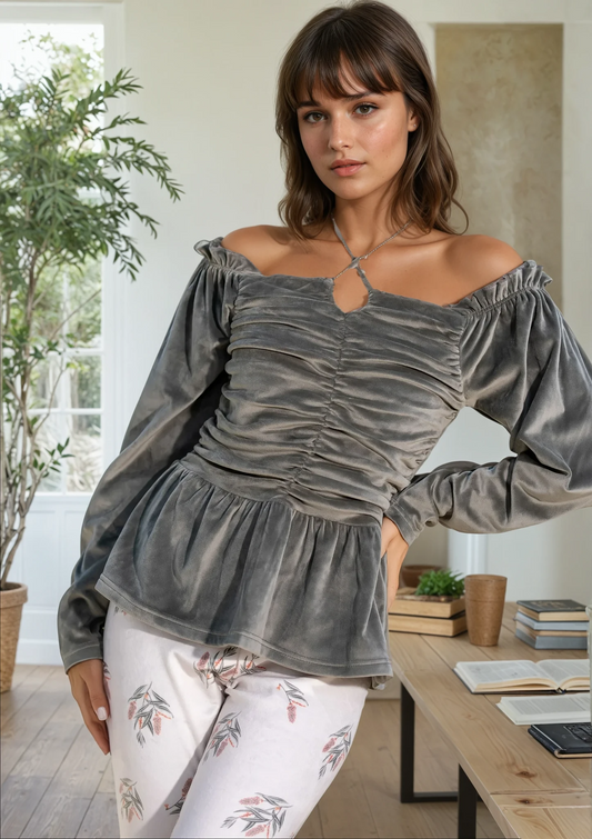 Gray Bliss Pajama