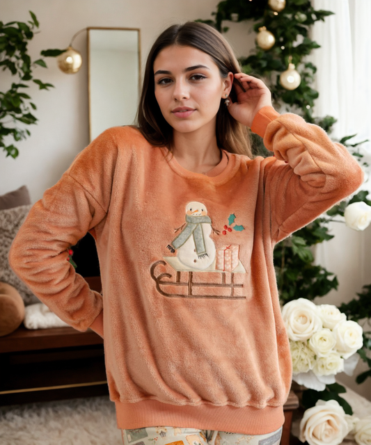 snowman pajamas