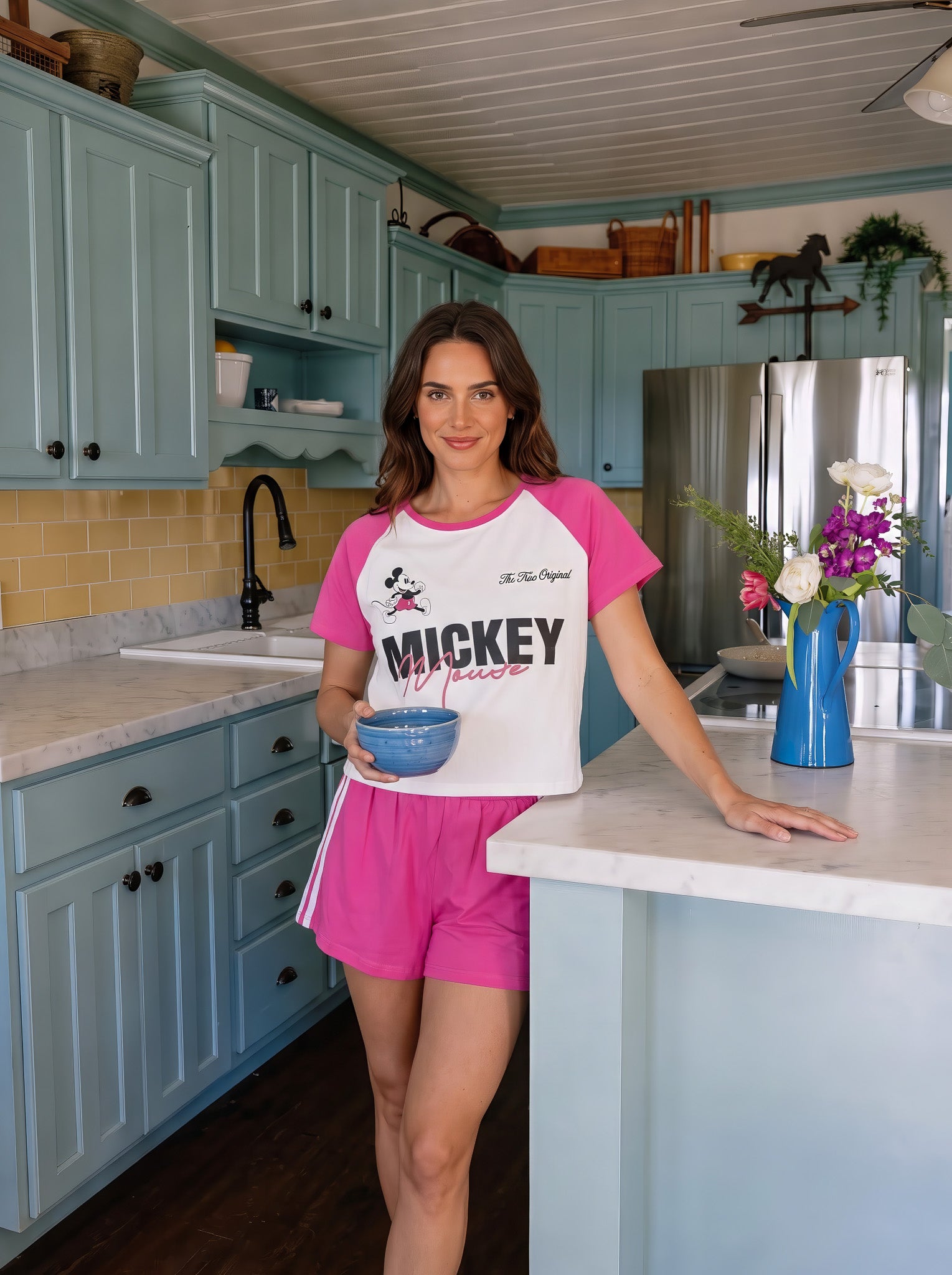 "MICKEY" Pajama Short