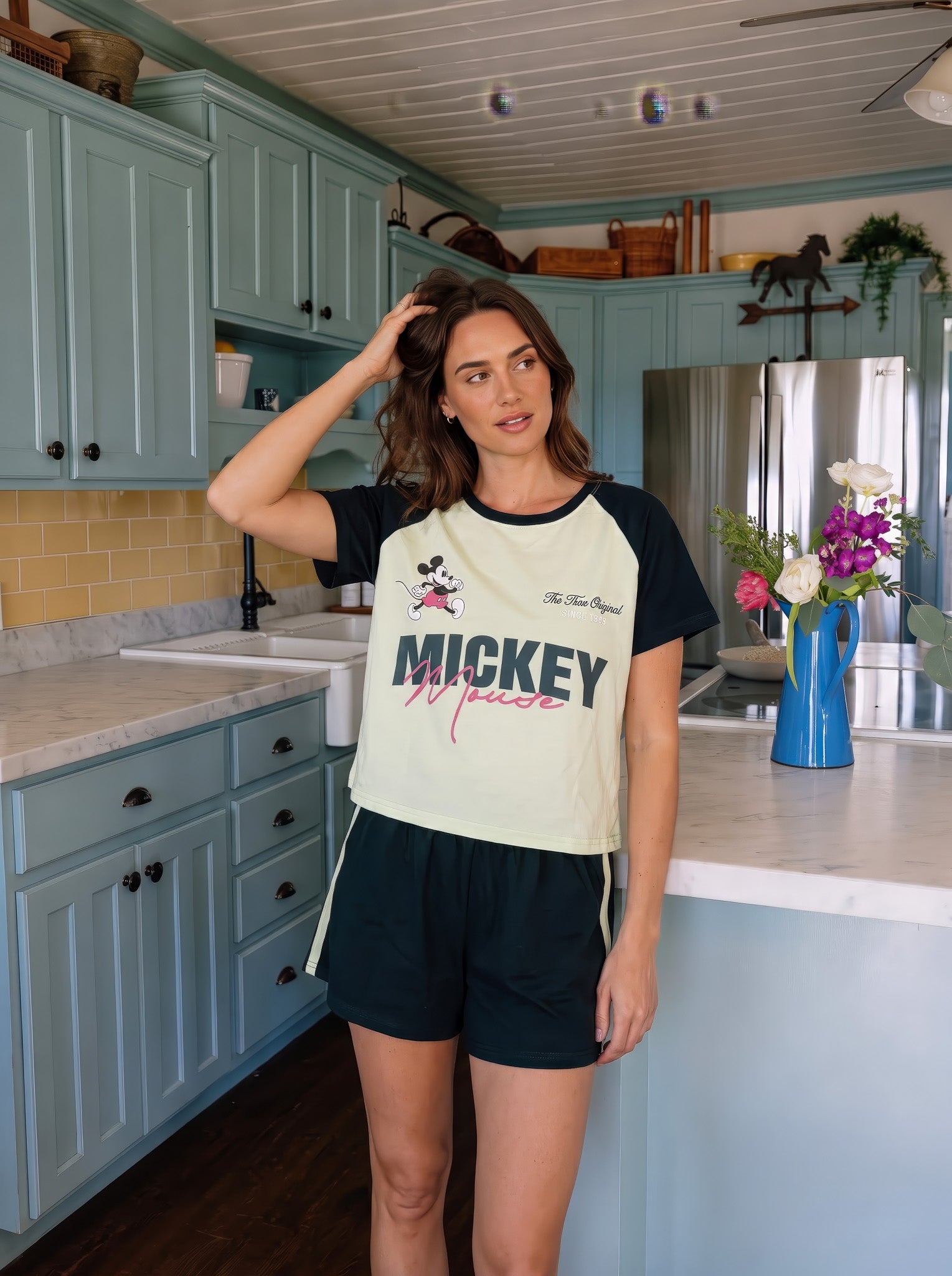 "MICKEY" Pajama Short