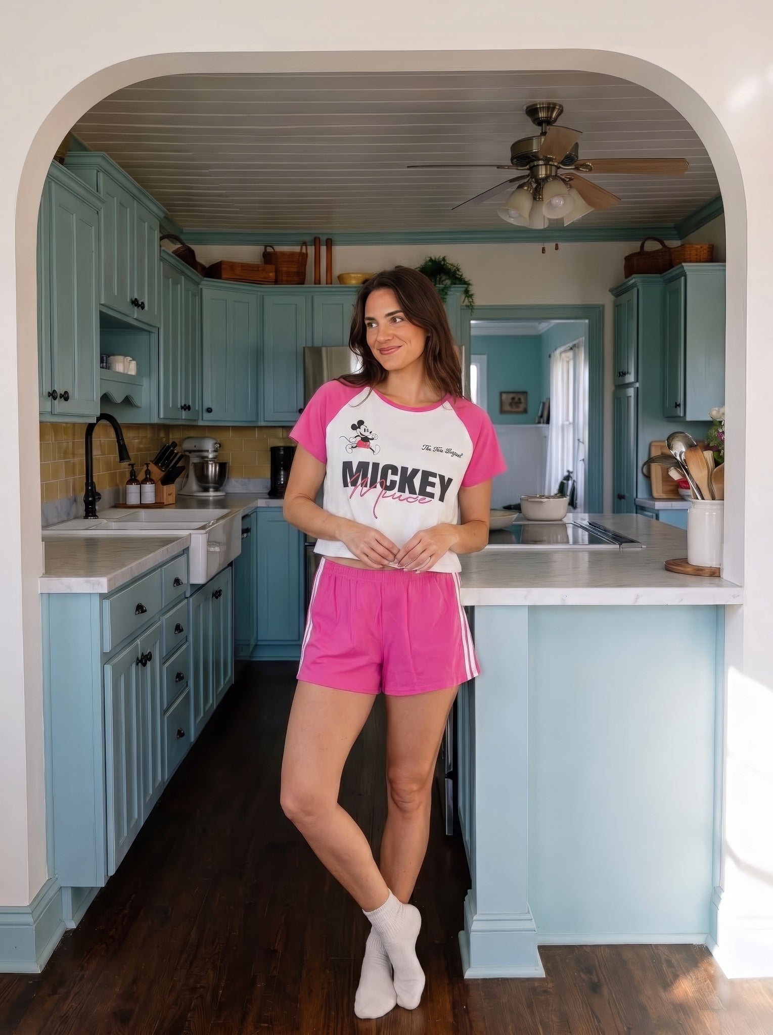 "MICKEY" Pajama Short