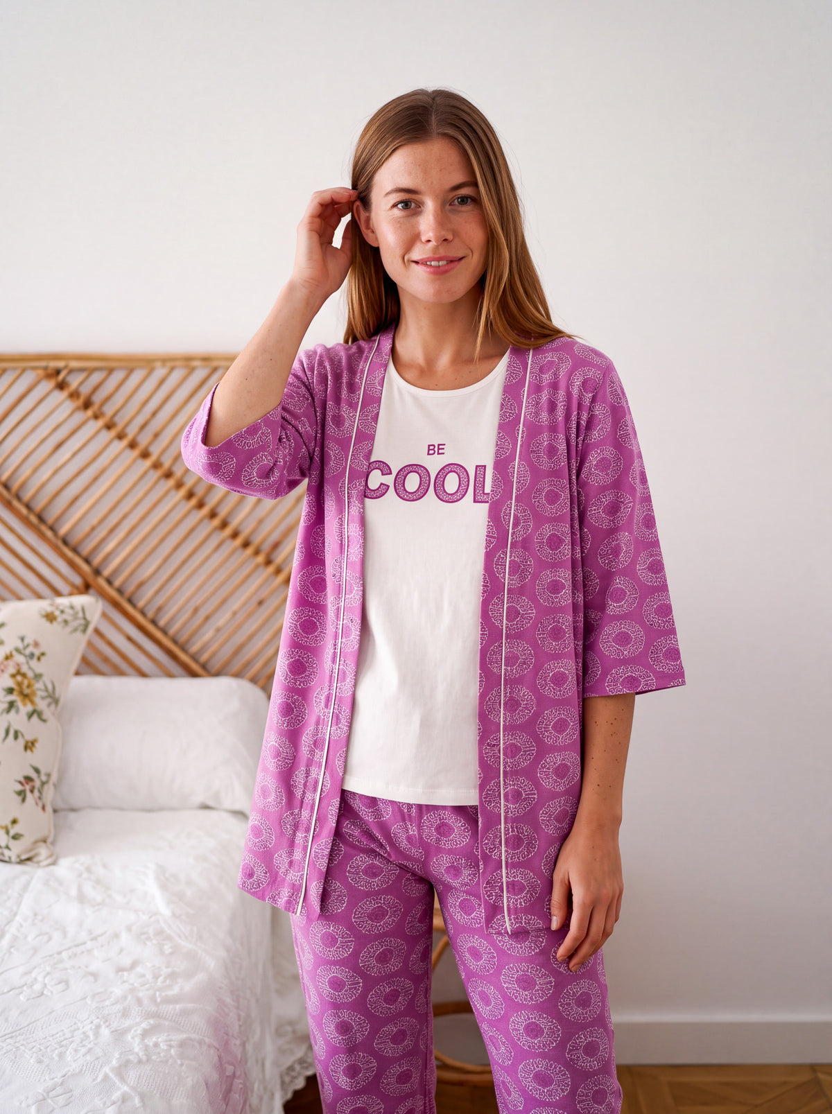 Cool 3PCS Pajama Set