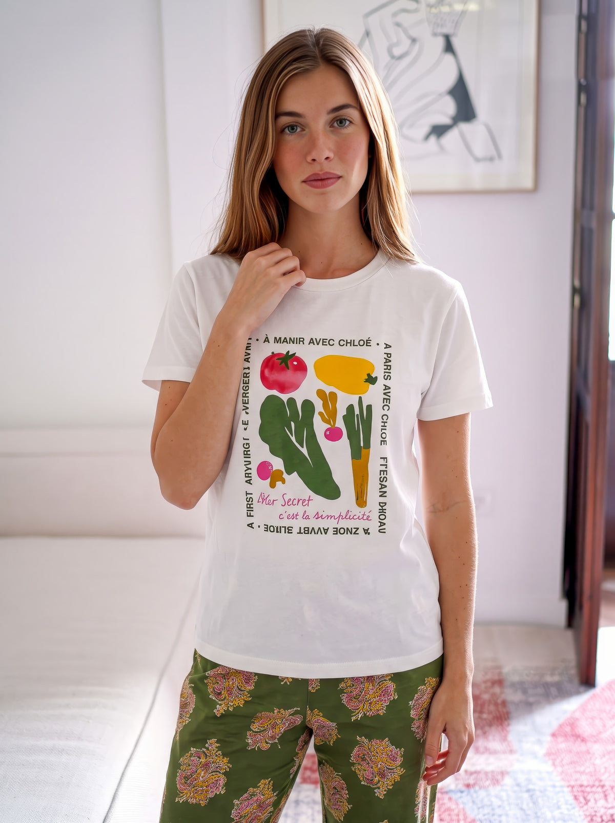 "Vegetables" Pajama Set