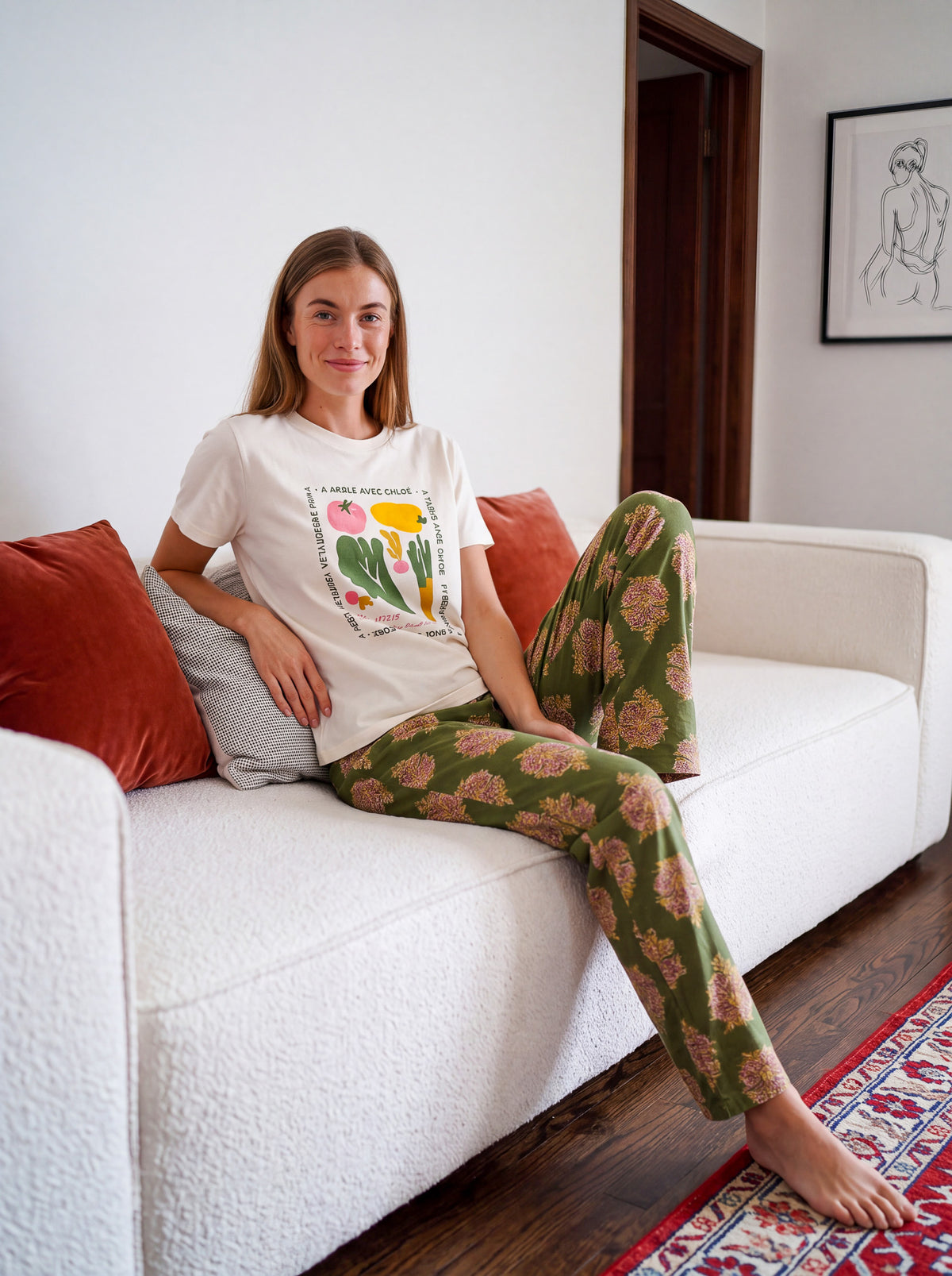 "Vegetables" Pajama Set