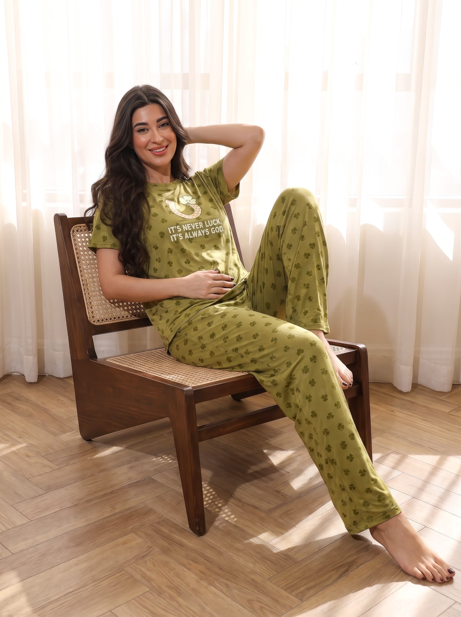 "It's Luck" Pajama Set