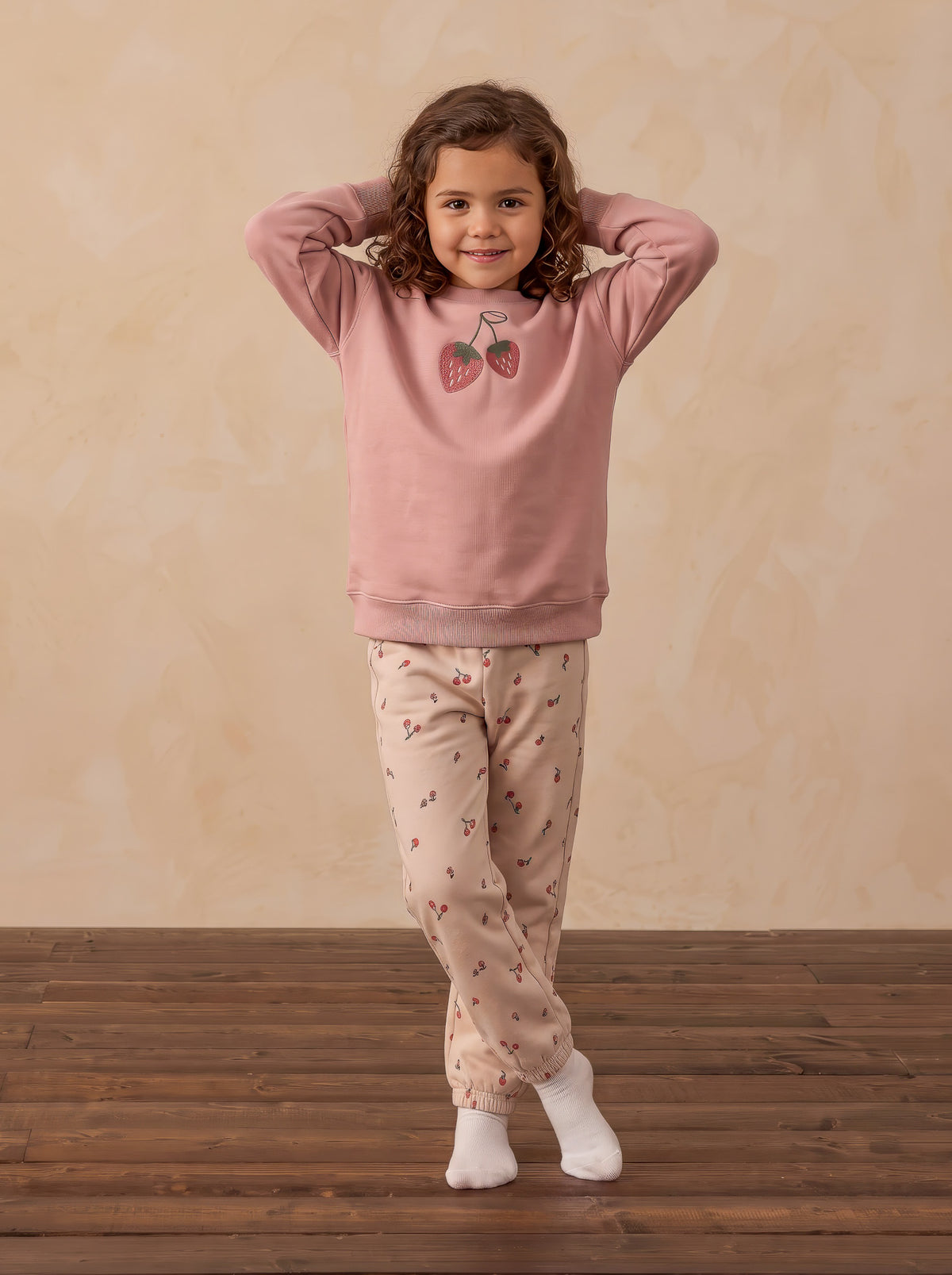 "Strawberry" Pajama Set