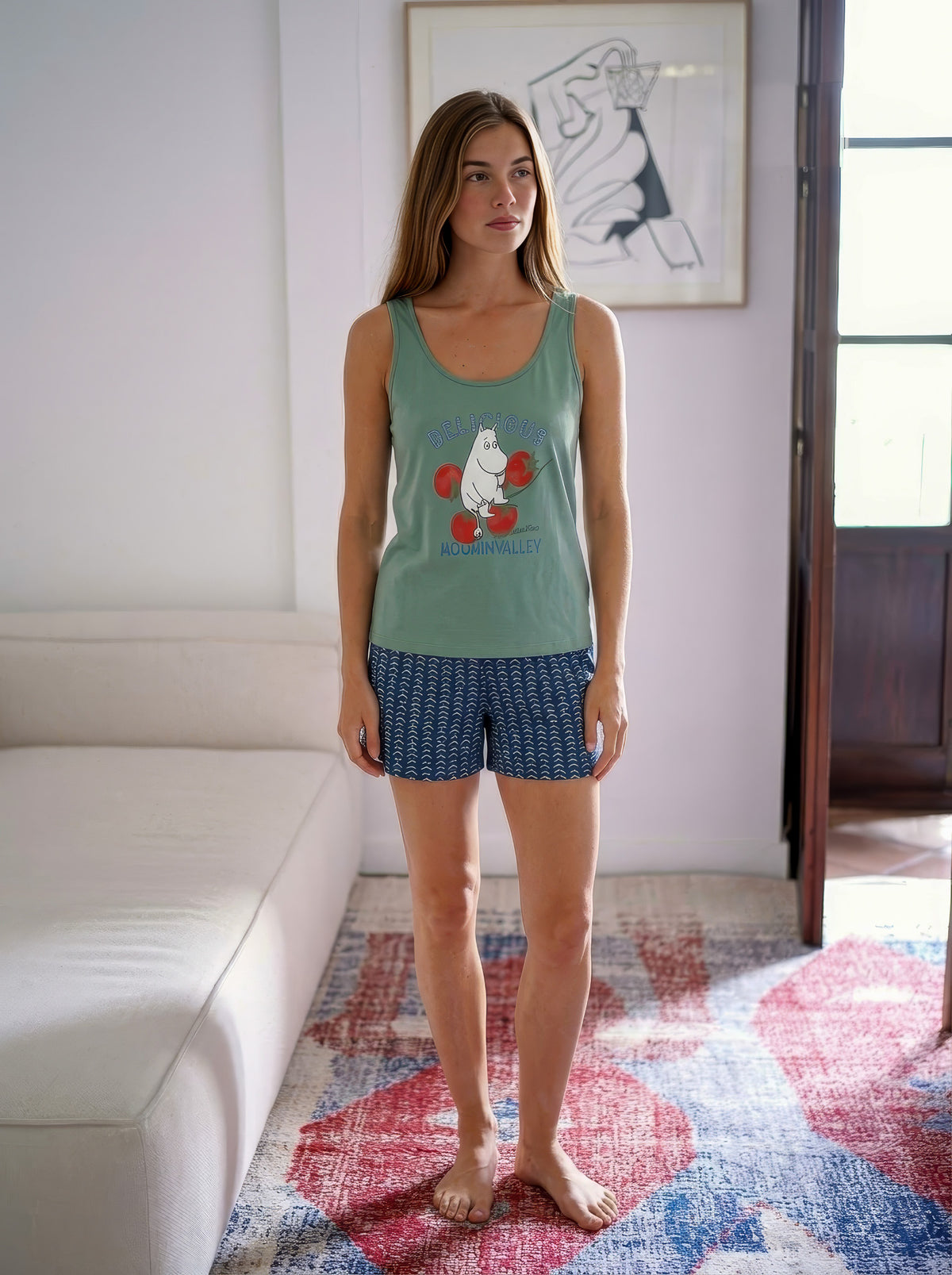 "MOOMIN" Pajama Short