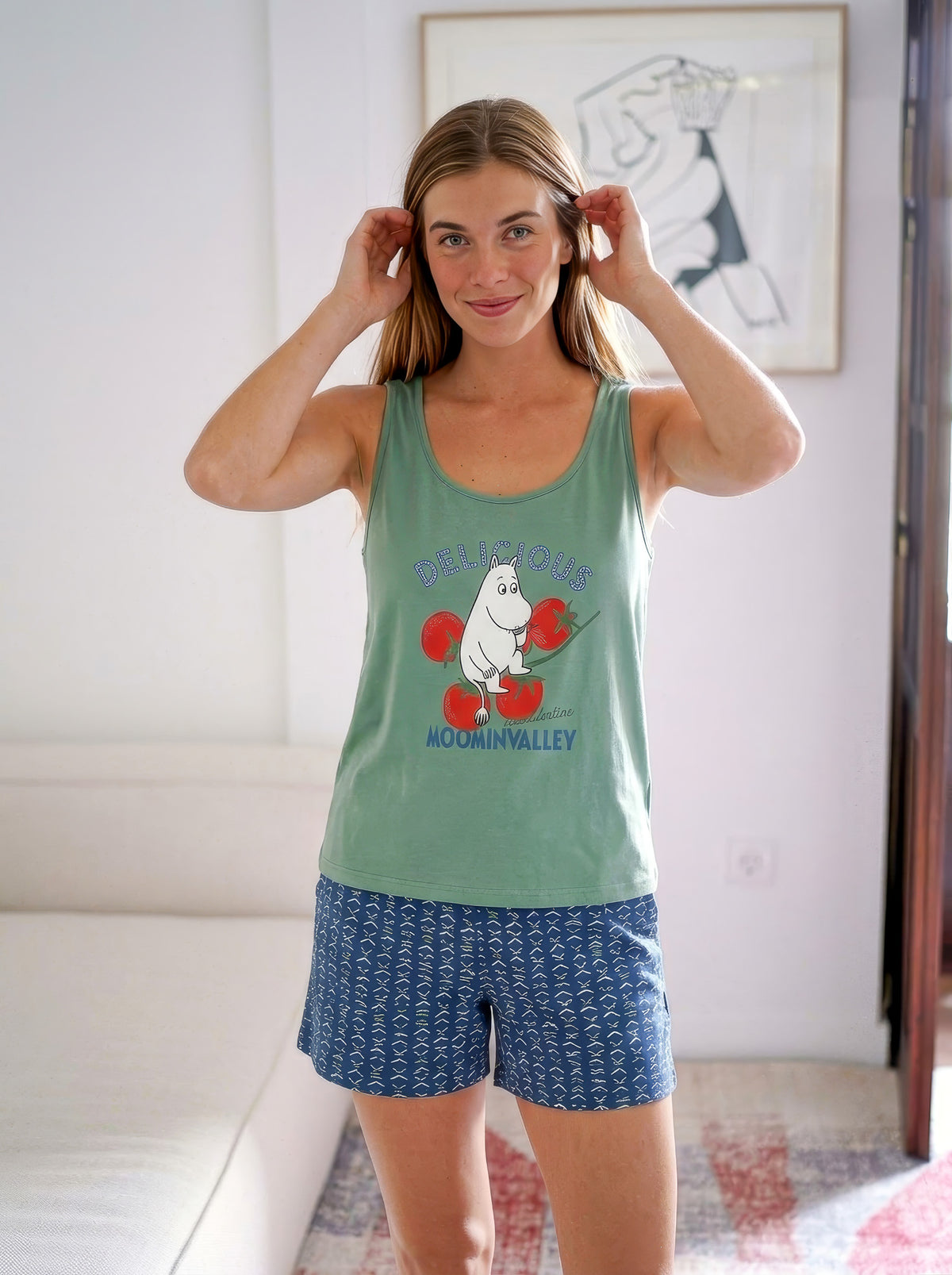 "MOOMIN" Pajama Short