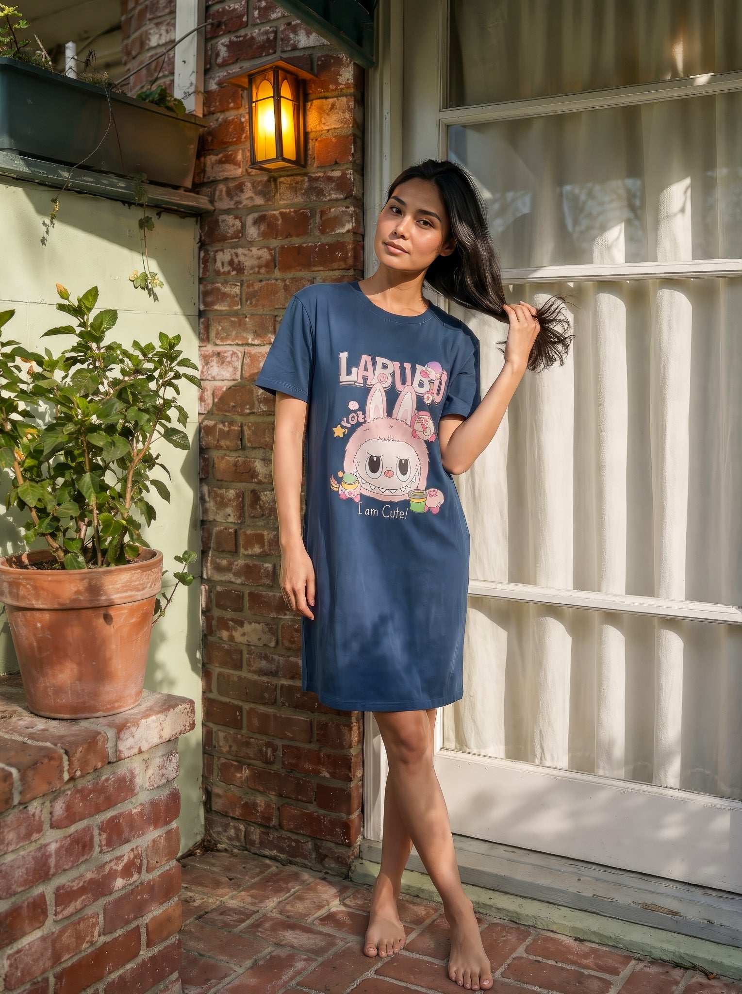 "LABUBU" NightShirt