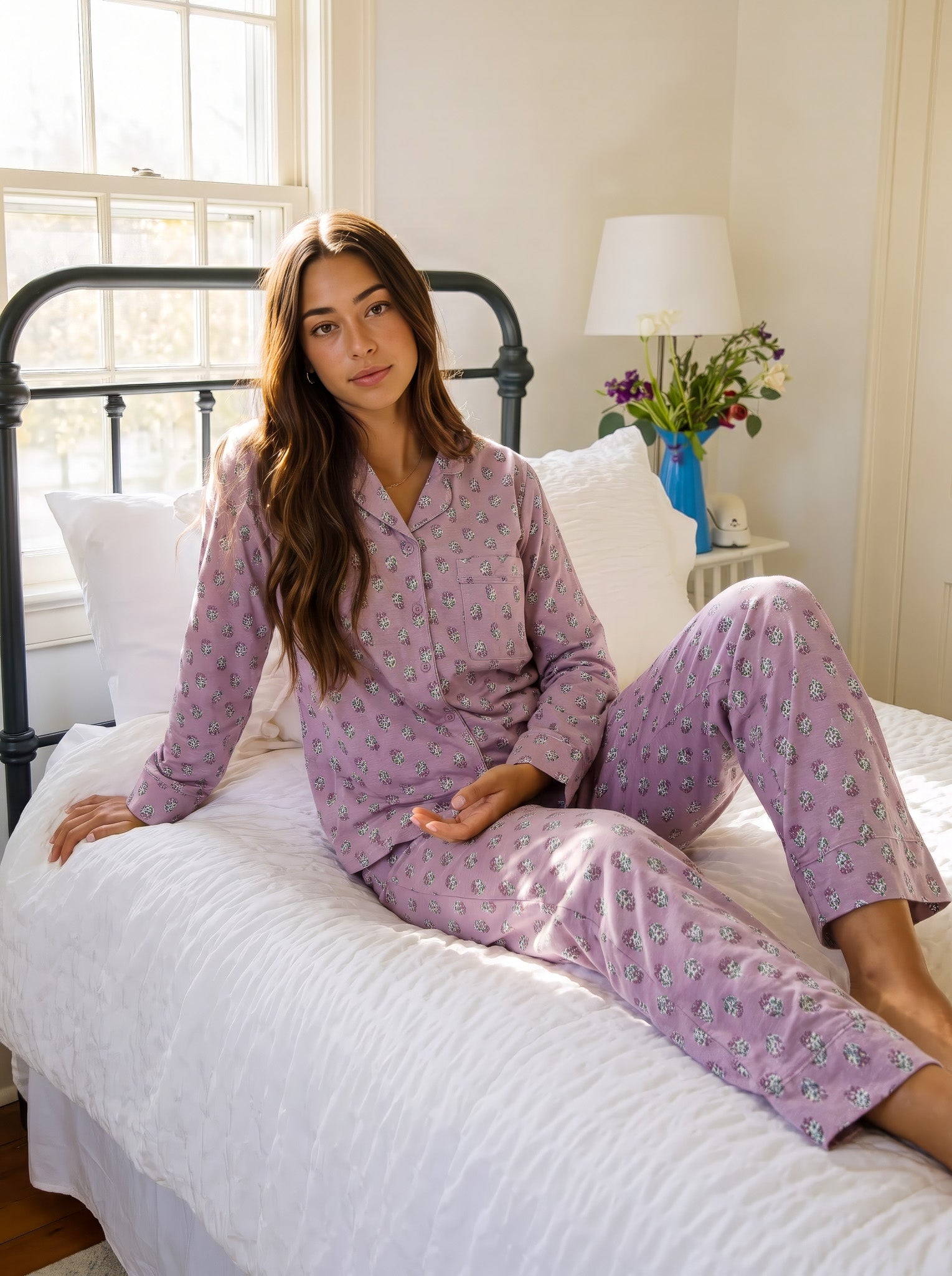 Lavender Pajama Set