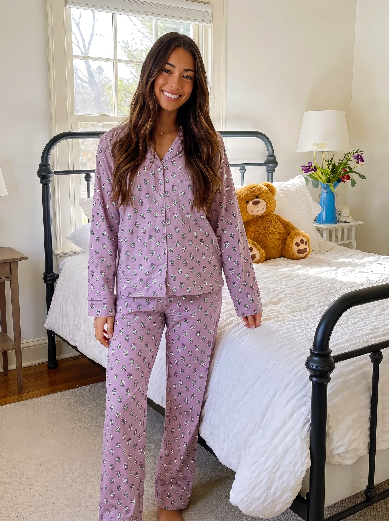 Lavender Pajama Set