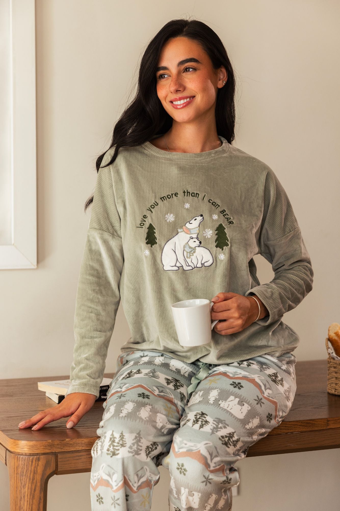 Polar Bear Pajama Set